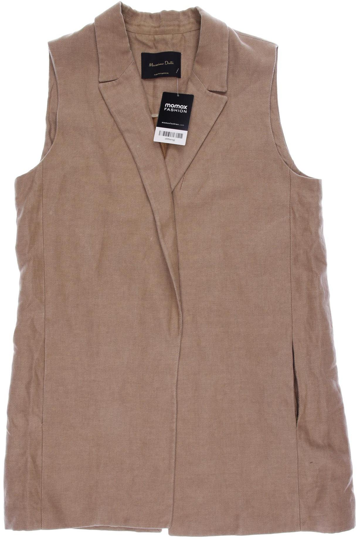 

Massimo Dutti Damen Weste, beige