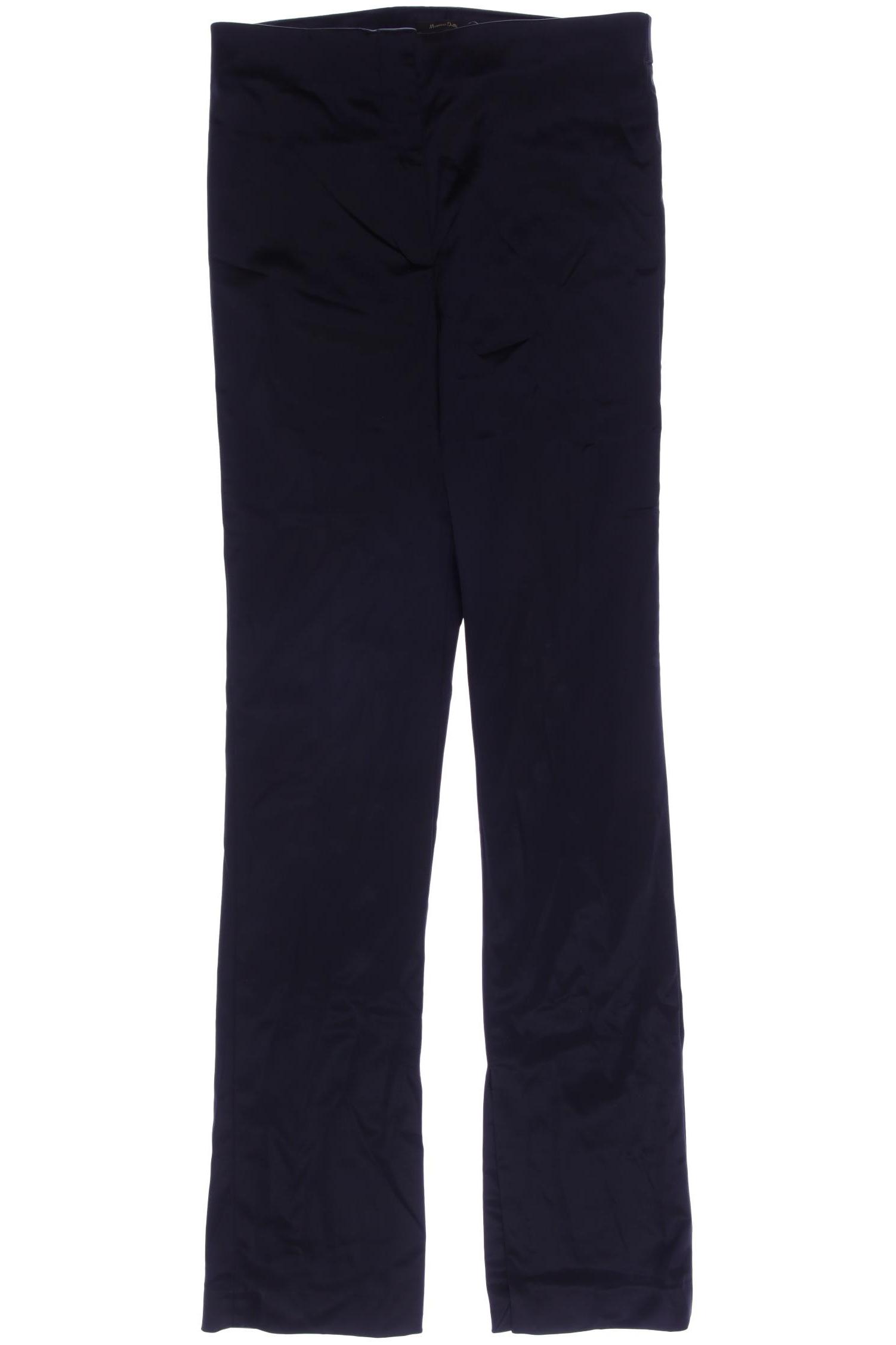 

Massimo Dutti Damen Stoffhose, marineblau, Gr. 38