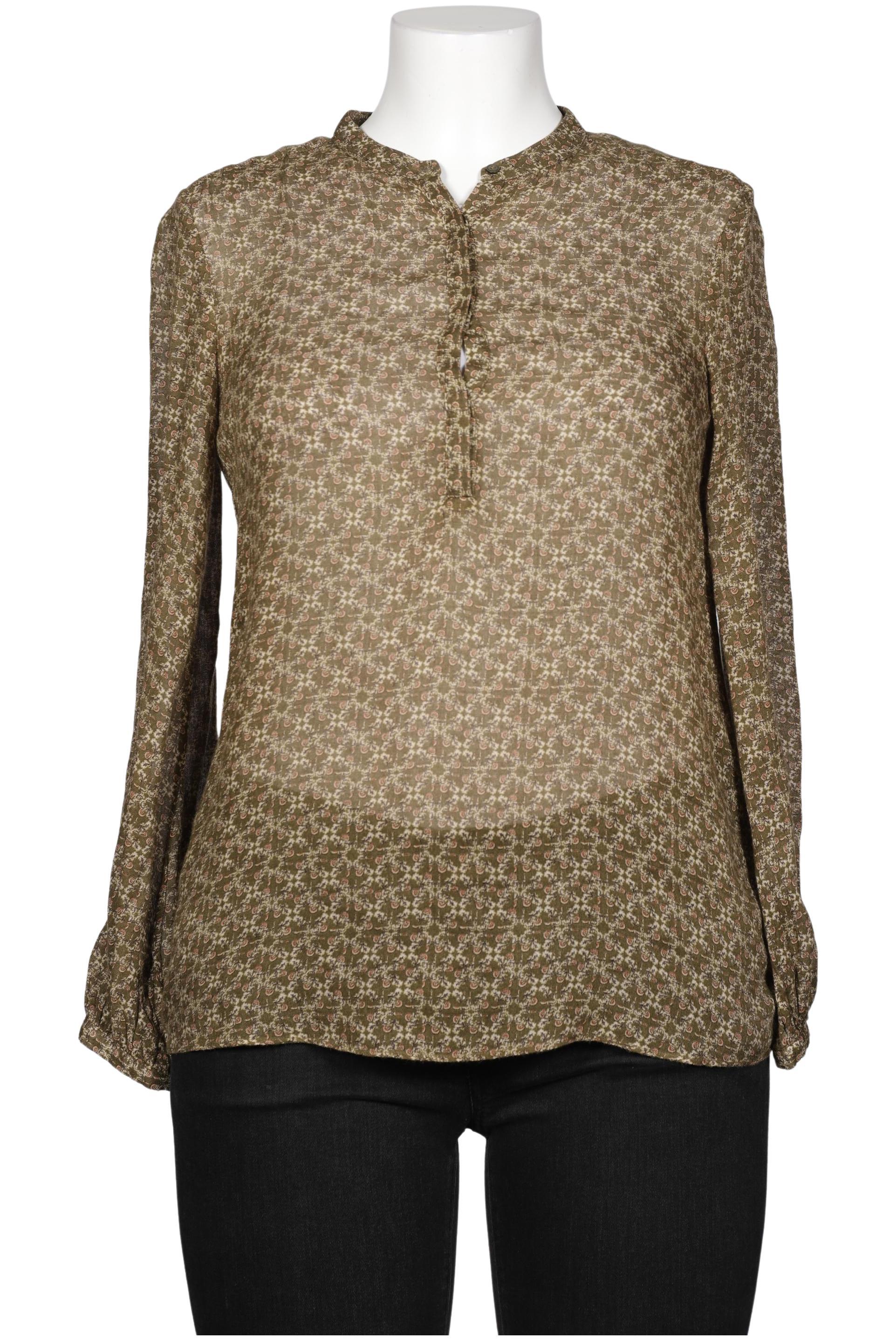 

Massimo Dutti Damen Bluse, grün, Gr. 38