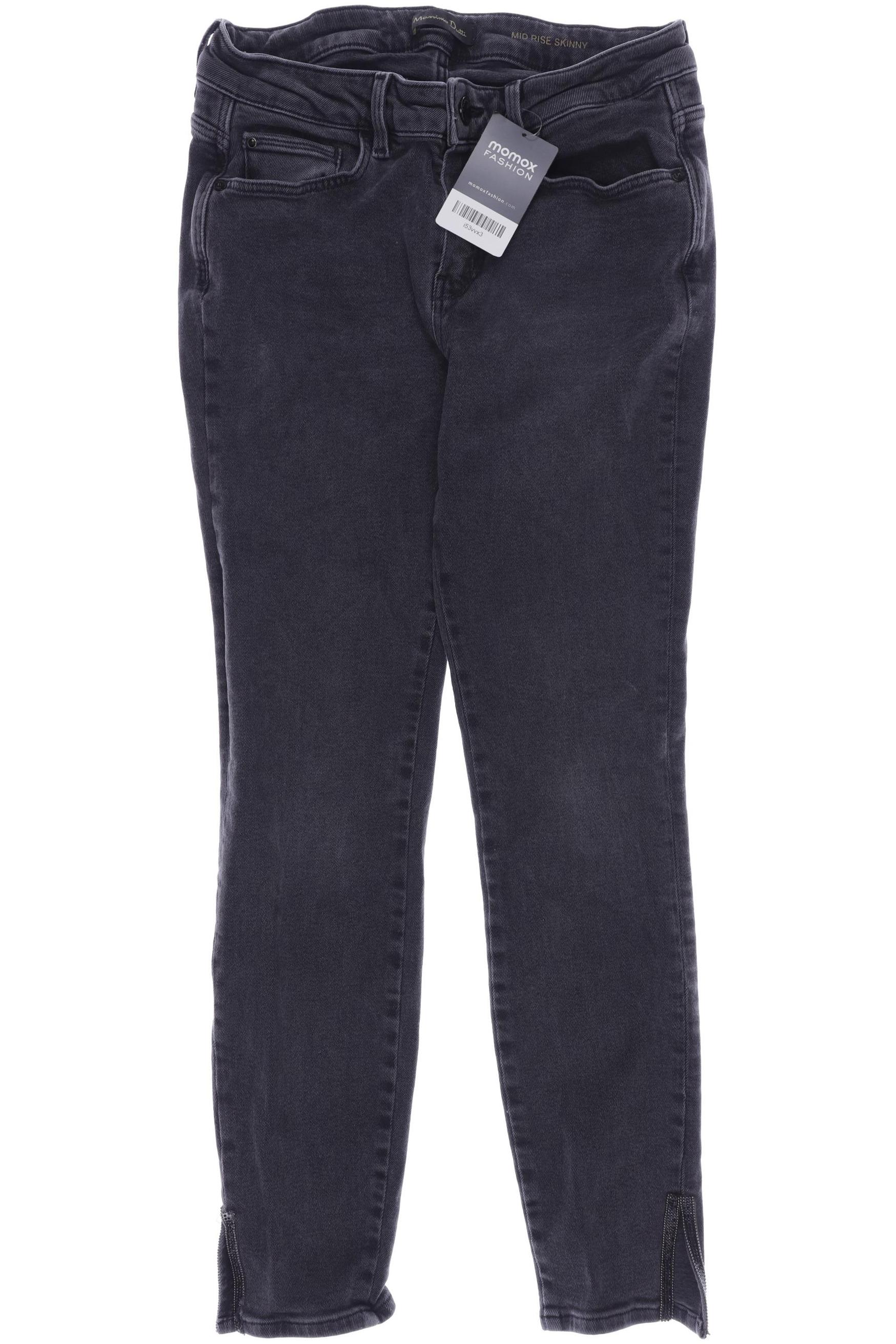 

Massimo Dutti Damen Jeans, grau, Gr. 40