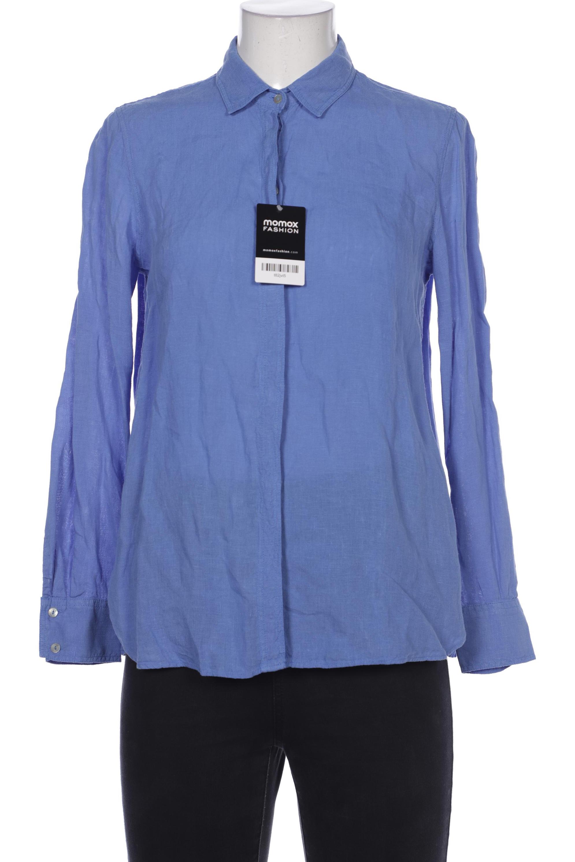 

Massimo Dutti Damen Bluse, blau, Gr. 40