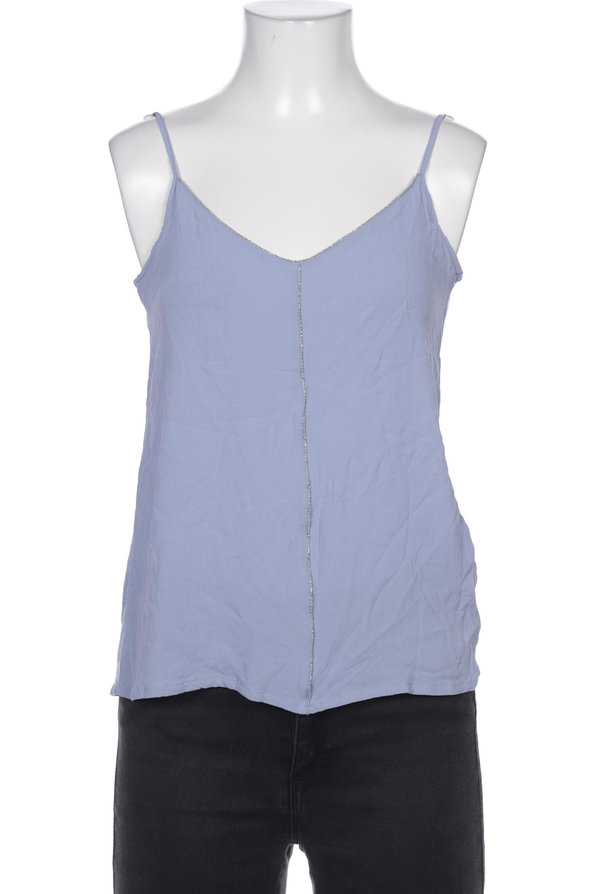 

Massimo Dutti Damen Bluse, blau, Gr. 36