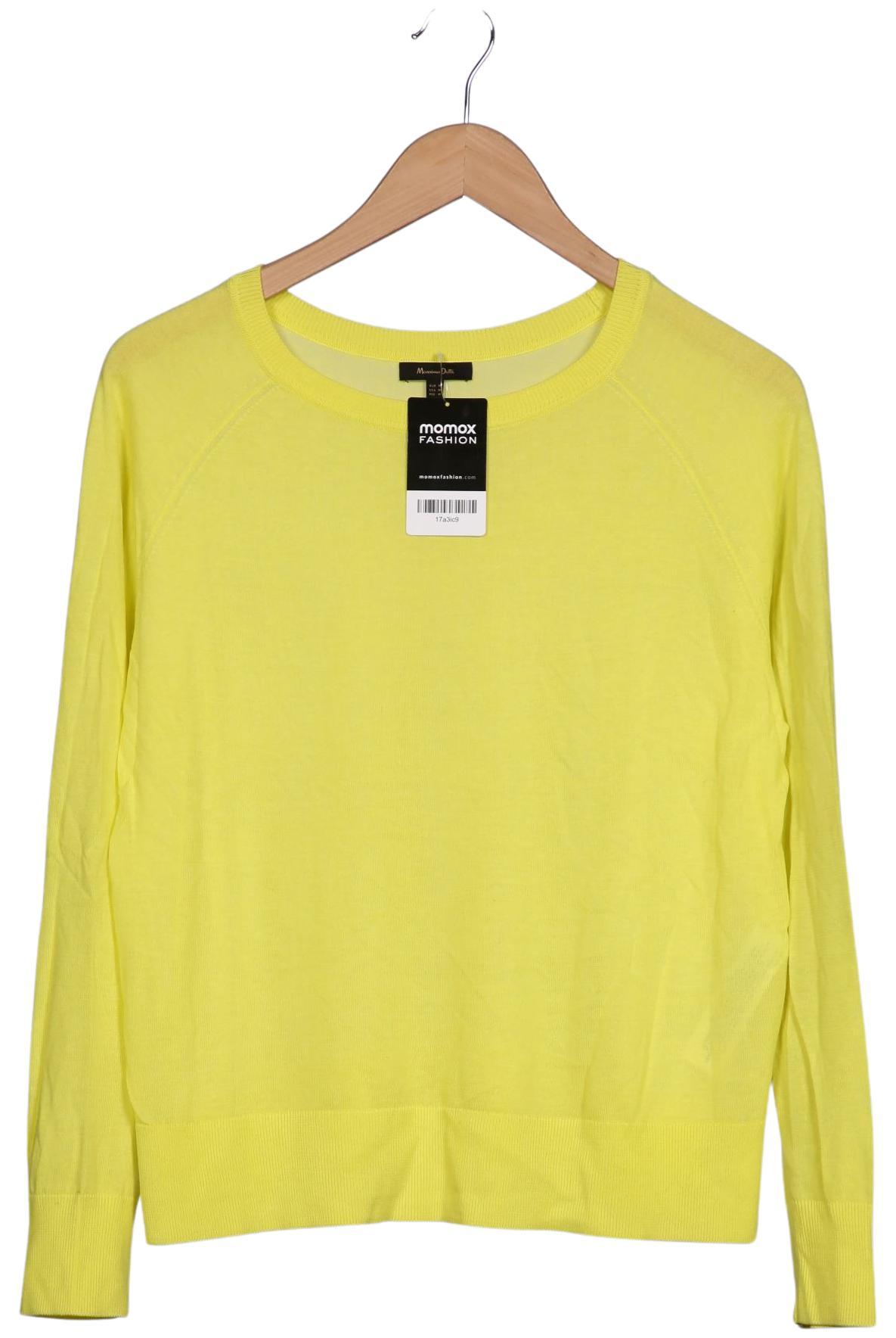 

Massimo Dutti Damen Pullover, gelb, Gr. 38