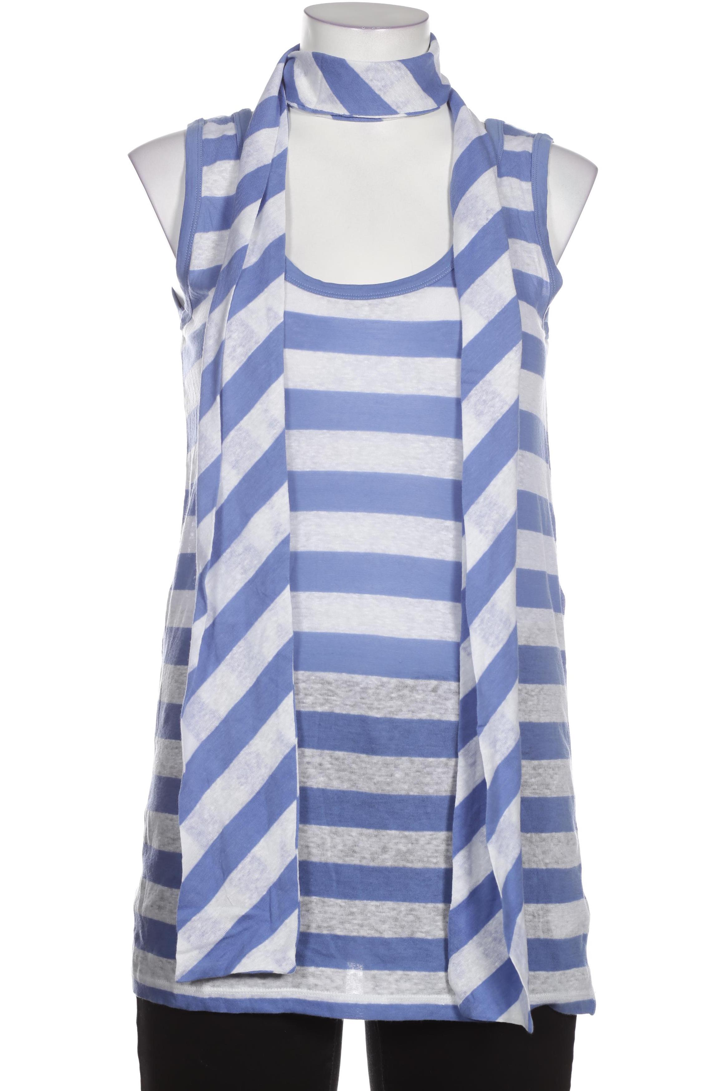 

Massimo Dutti Damen Top, hellblau, Gr.