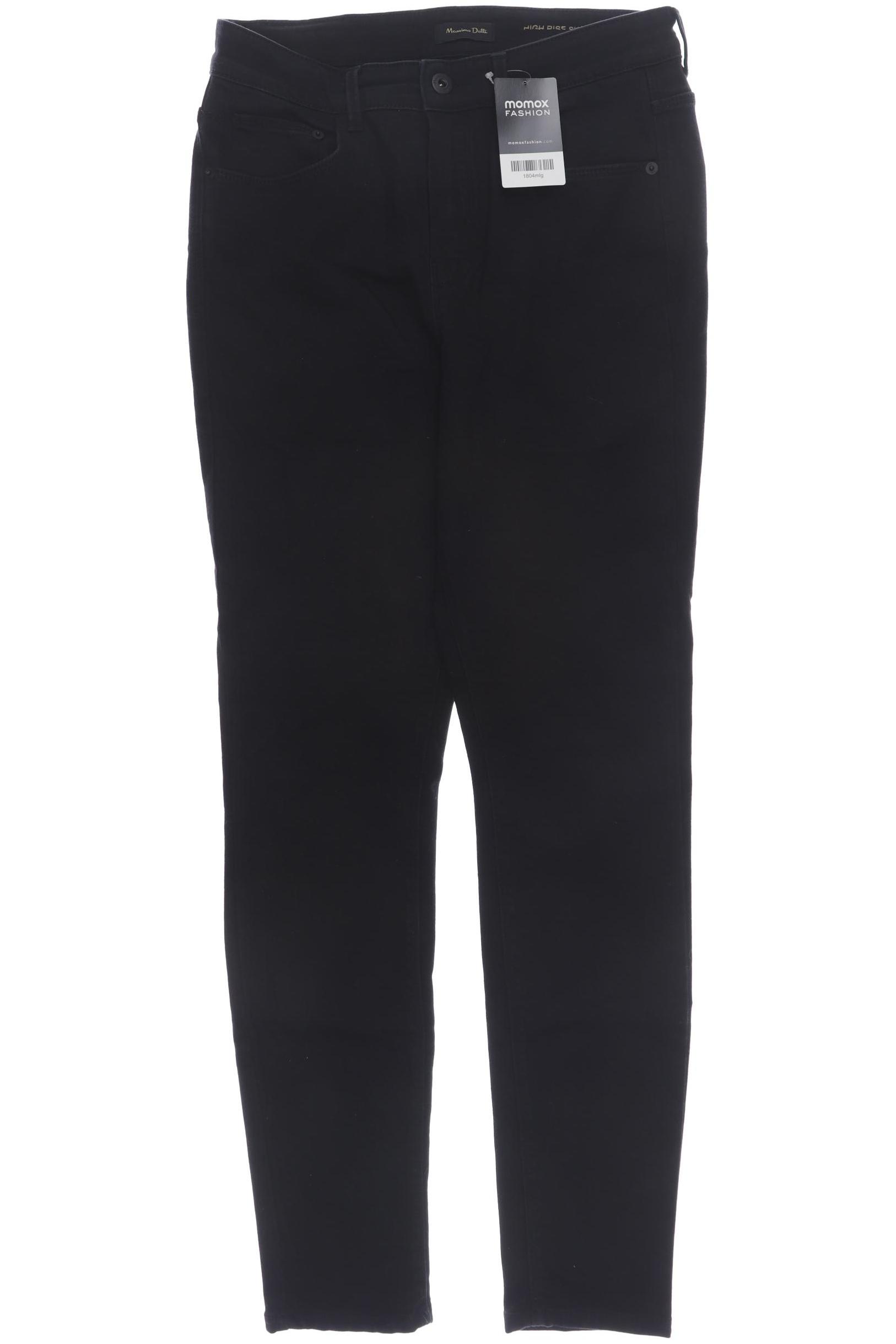 

Massimo Dutti Damen Jeans, schwarz