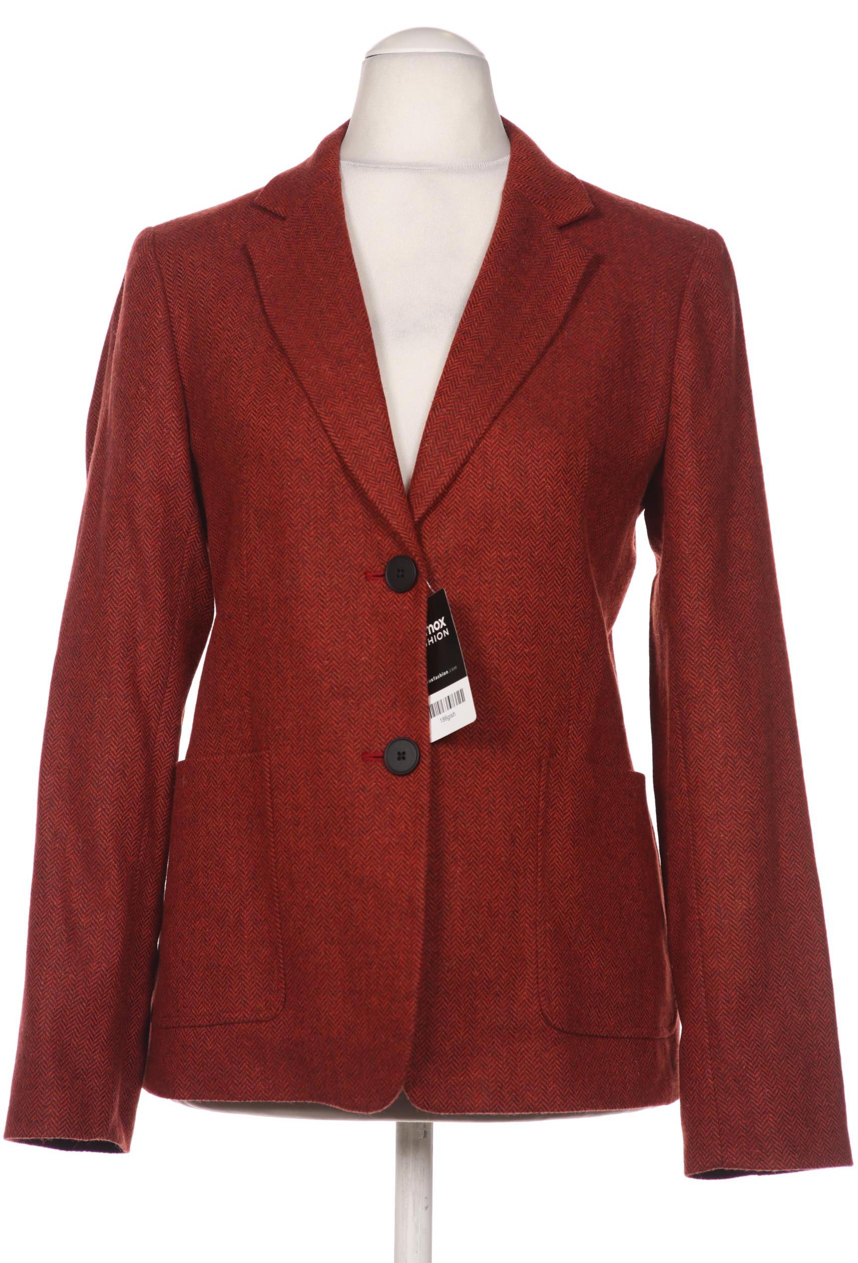 

Massimo Dutti Damen Blazer, bordeaux, Gr. 38