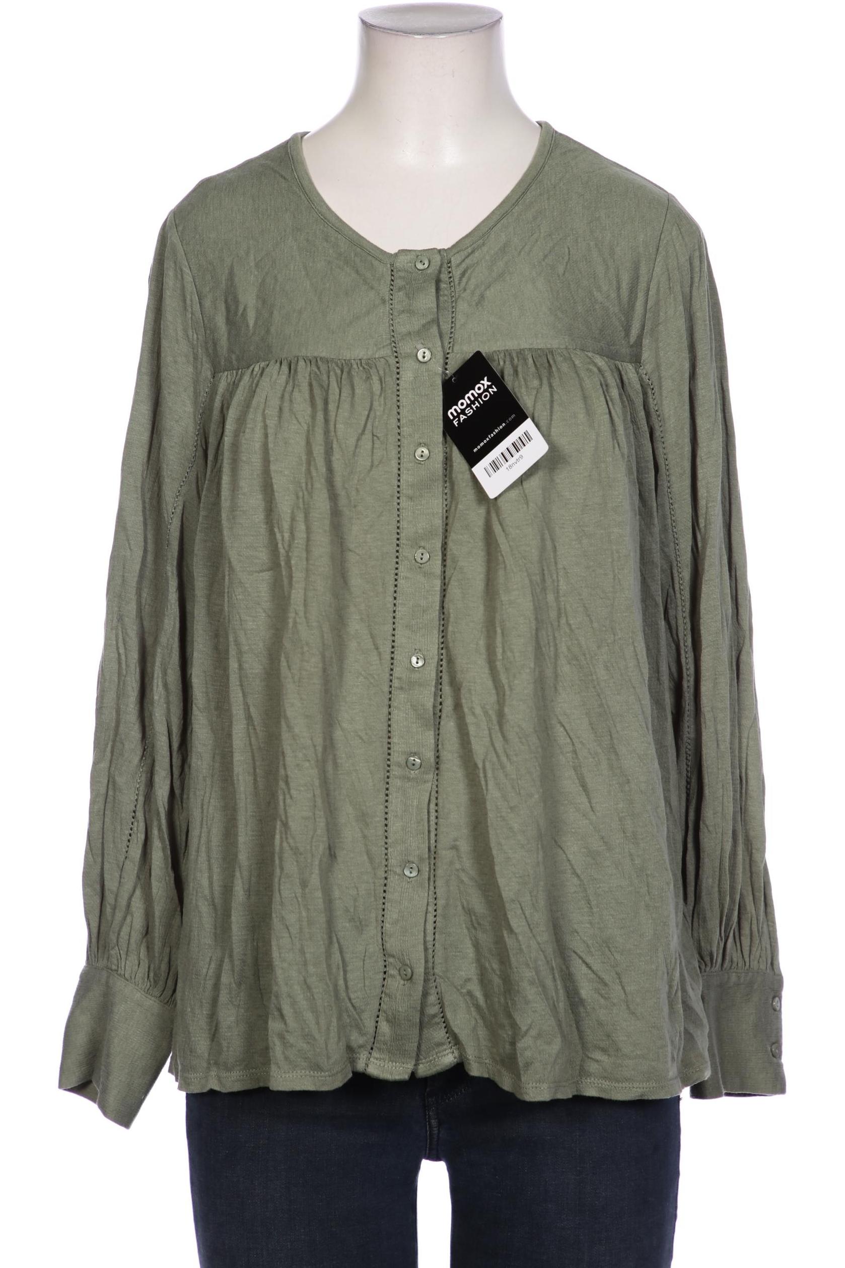 

Massimo Dutti Damen Bluse, grün, Gr. 34