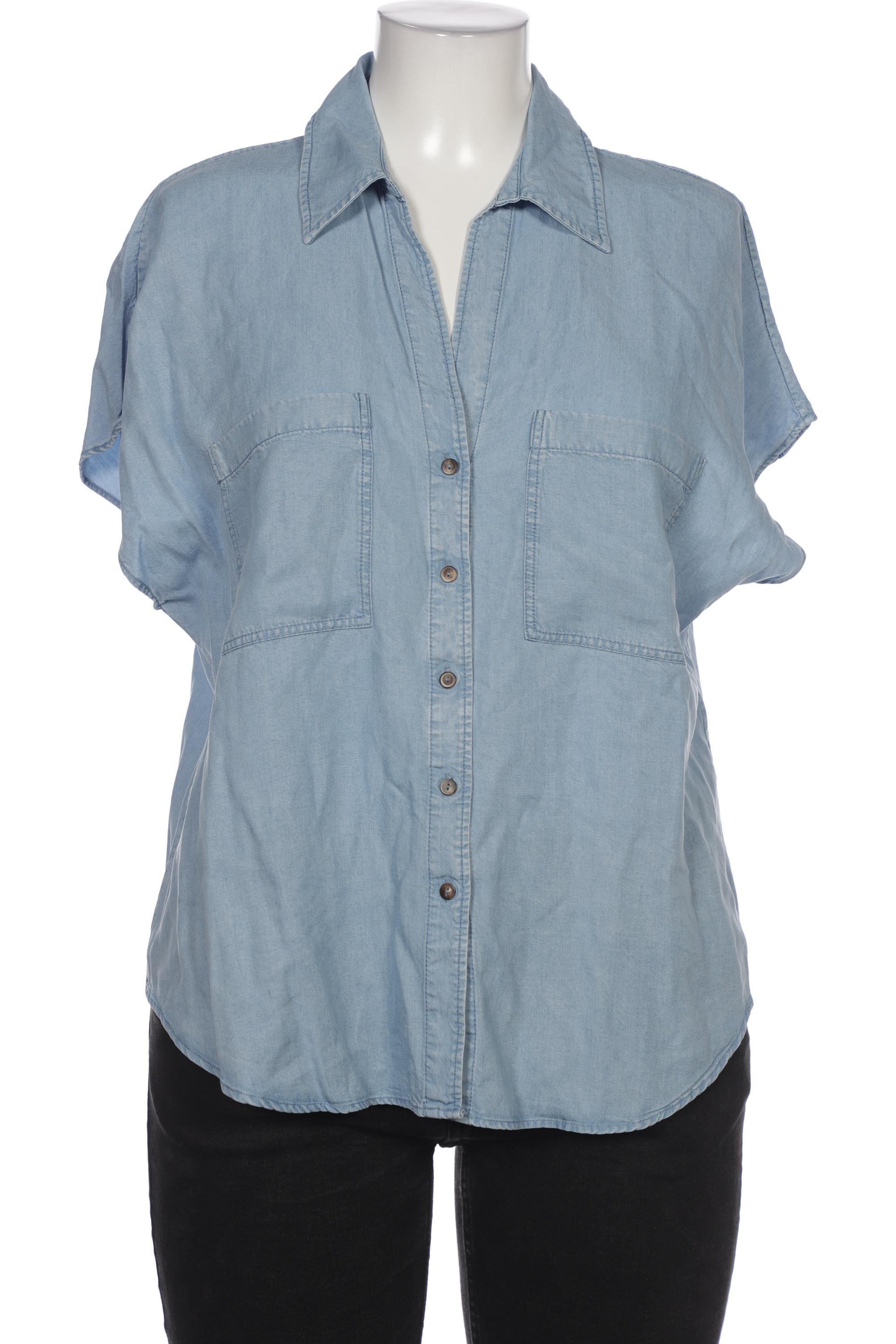 

Massimo Dutti Damen Bluse, hellblau