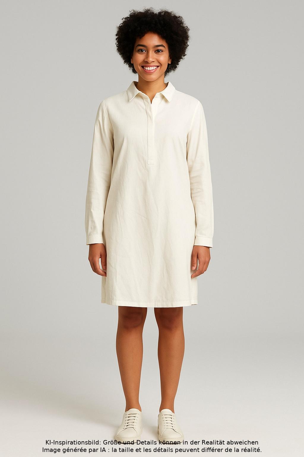 

Massimo Dutti Damen Kleid, cremeweiß, Gr. 36