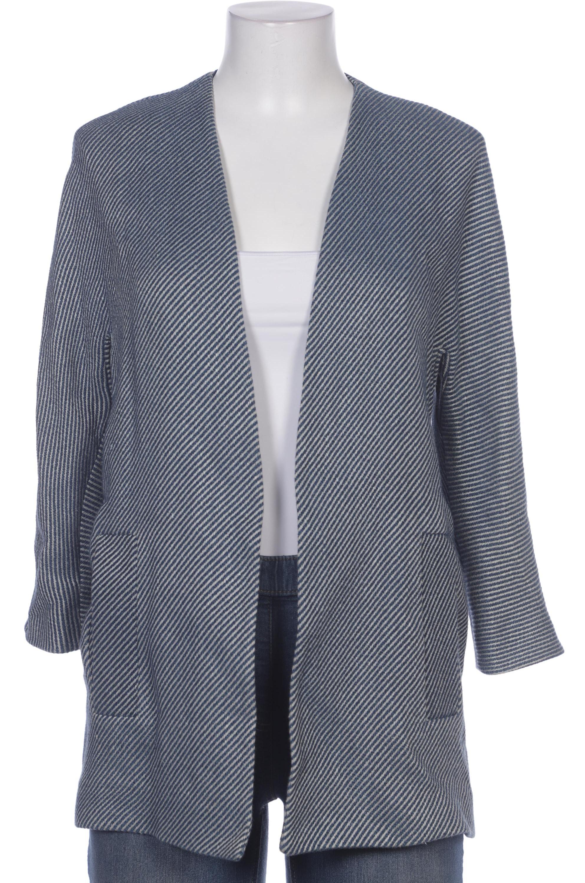 

Massimo Dutti Damen Mantel, blau, Gr. 36