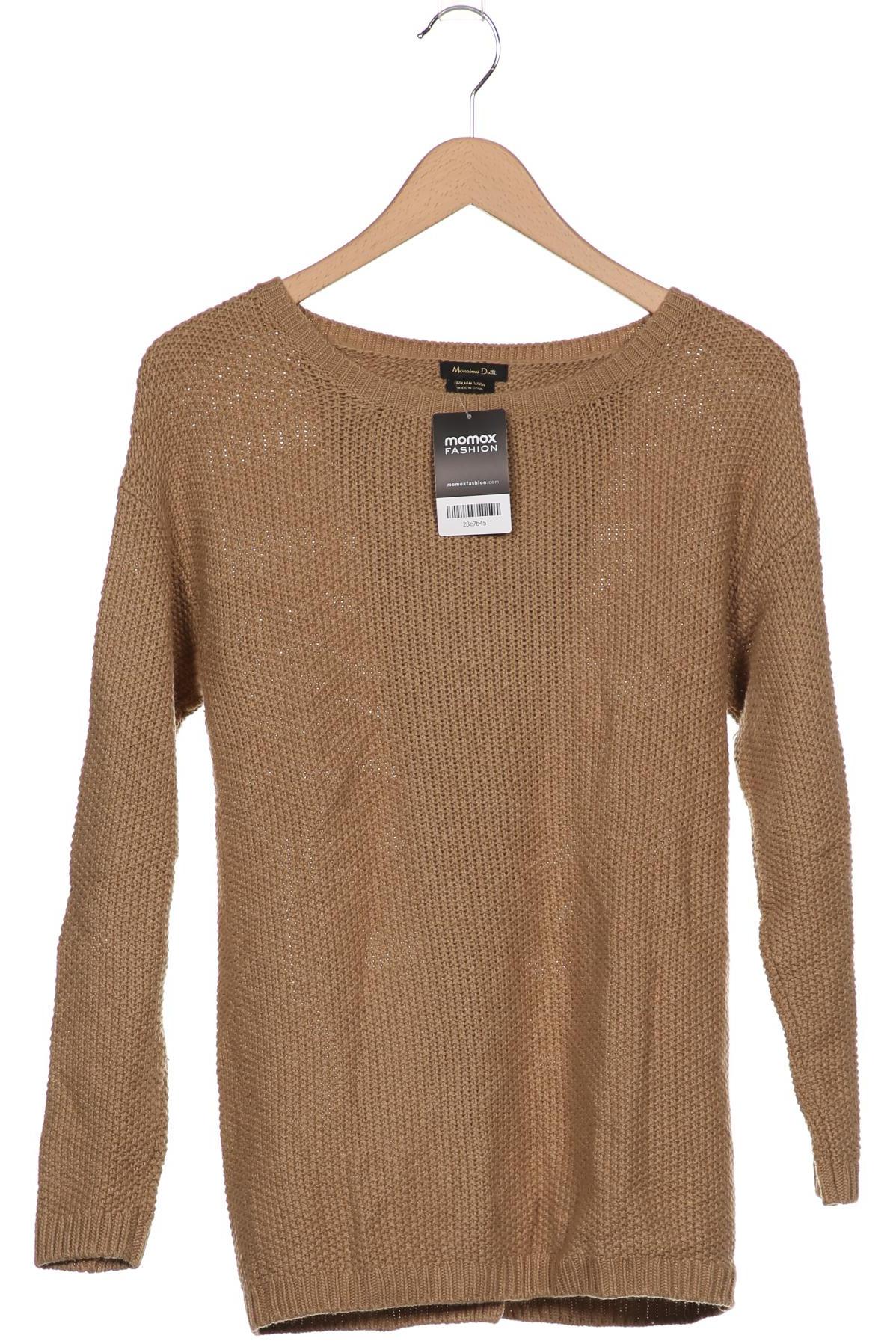 

Massimo Dutti Damen Pullover, braun, Gr. 36