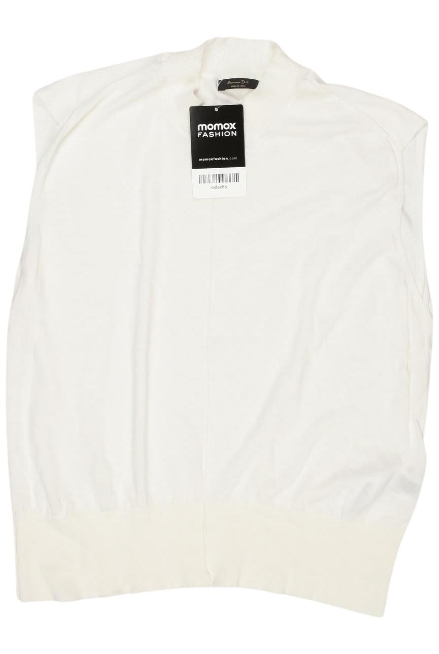 

Massimo Dutti Damen Pullover, cremeweiß, Gr. 36