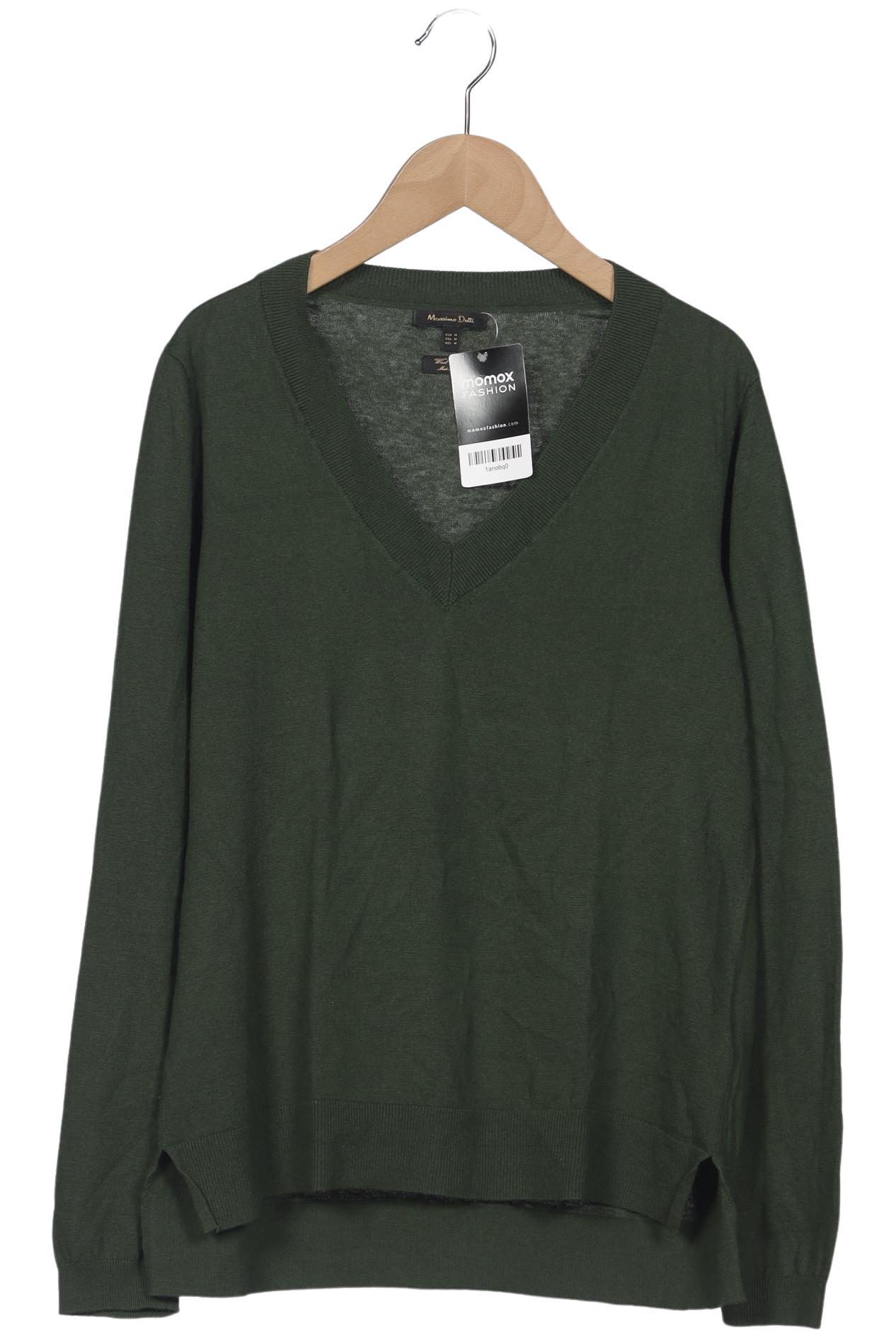 

Massimo Dutti Damen Pullover, grün, Gr. 38