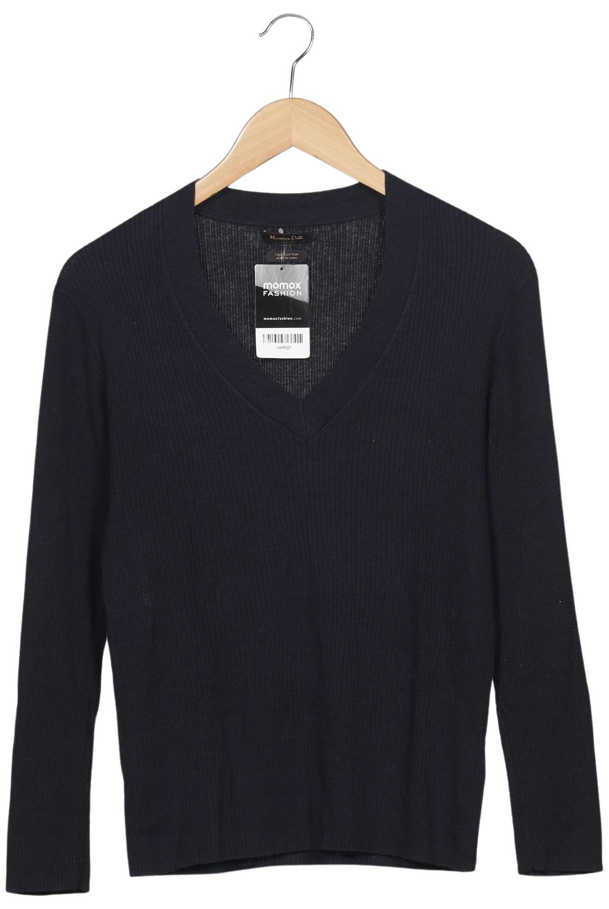 

Massimo Dutti Damen Pullover, marineblau, Gr. 44