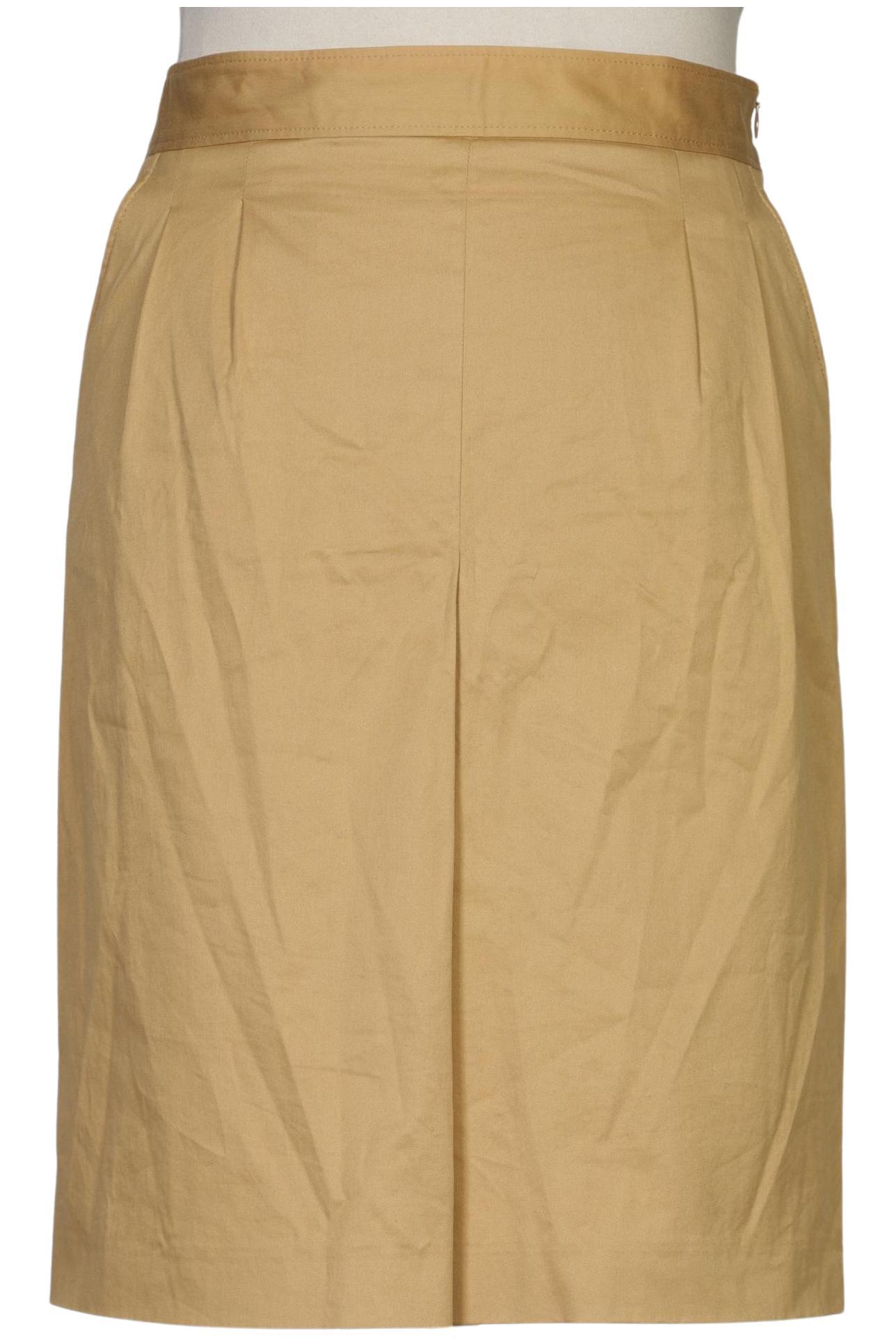 

Massimo Dutti Damen Rock, beige, Gr. 42