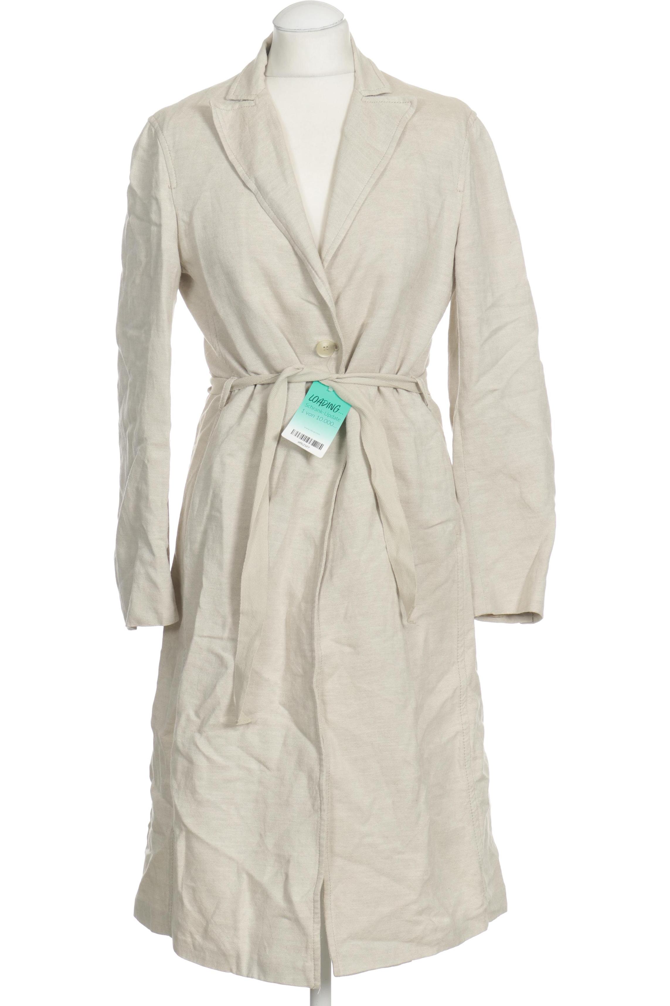

Massimo Dutti Damen Mantel, beige, Gr. 40