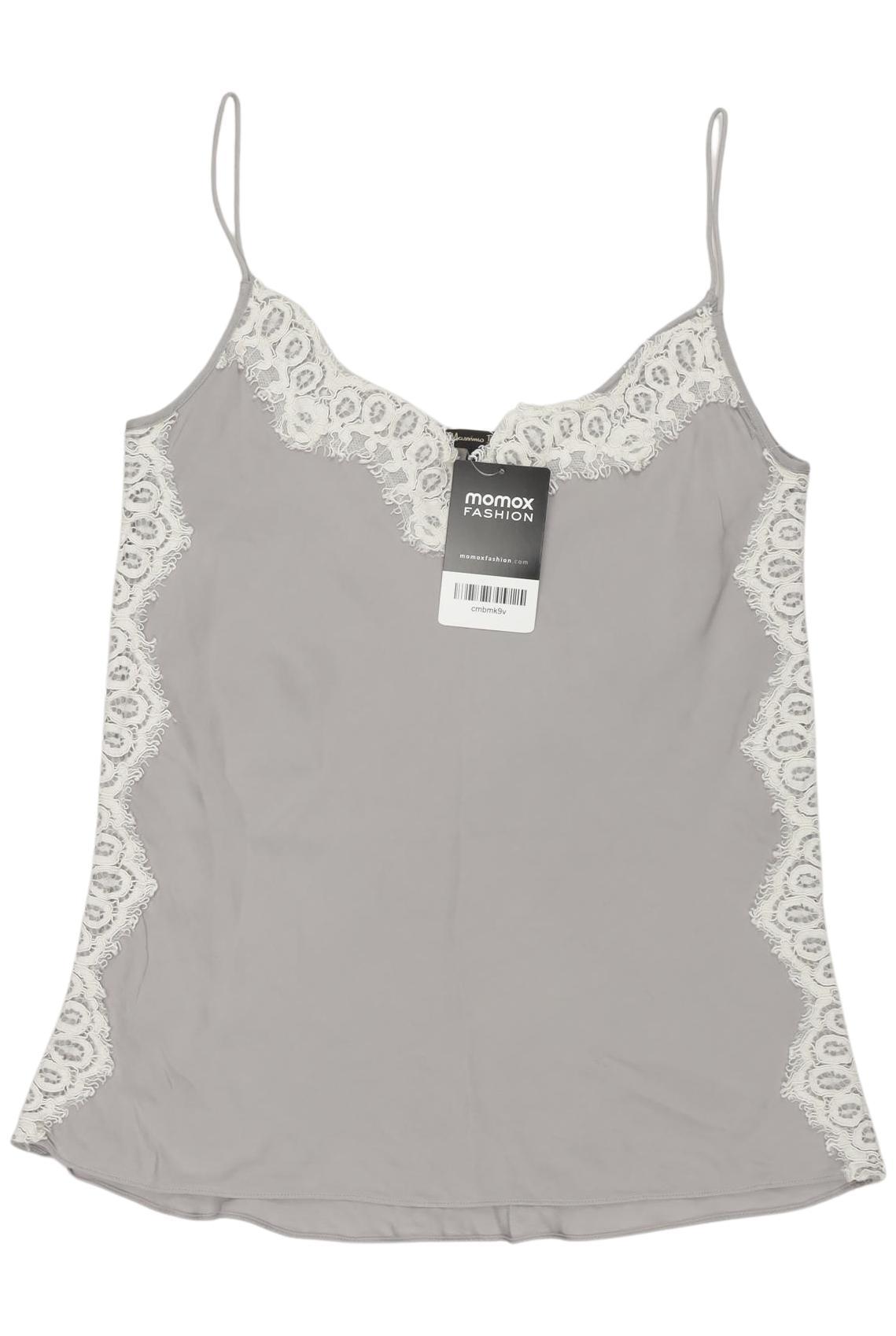 

Massimo Dutti Damen Top, grau, Gr. 36