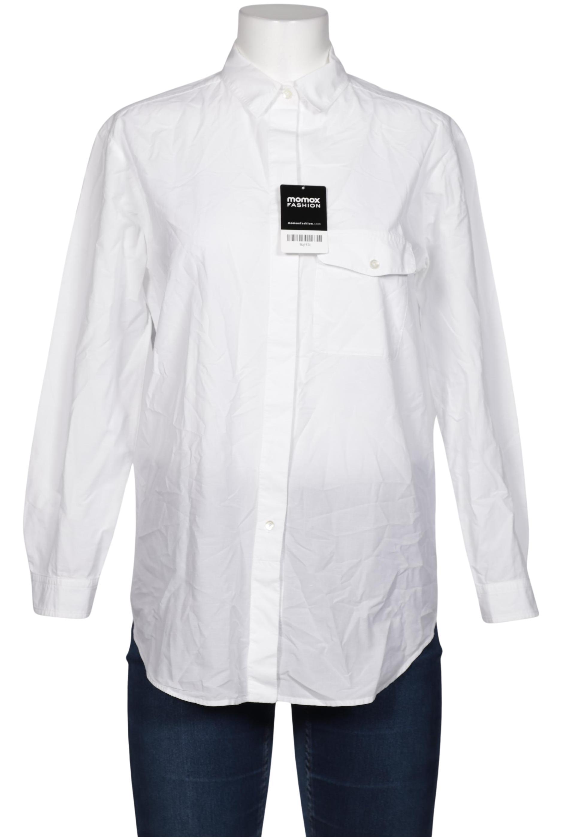 

Massimo Dutti Damen Bluse, weiß, Gr. 38