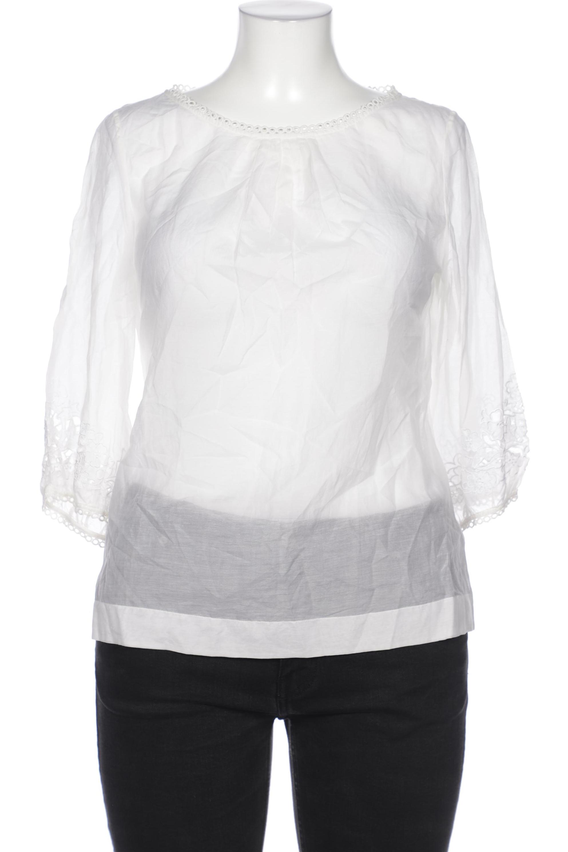 

Massimo Dutti Damen Bluse, weiß, Gr. 42