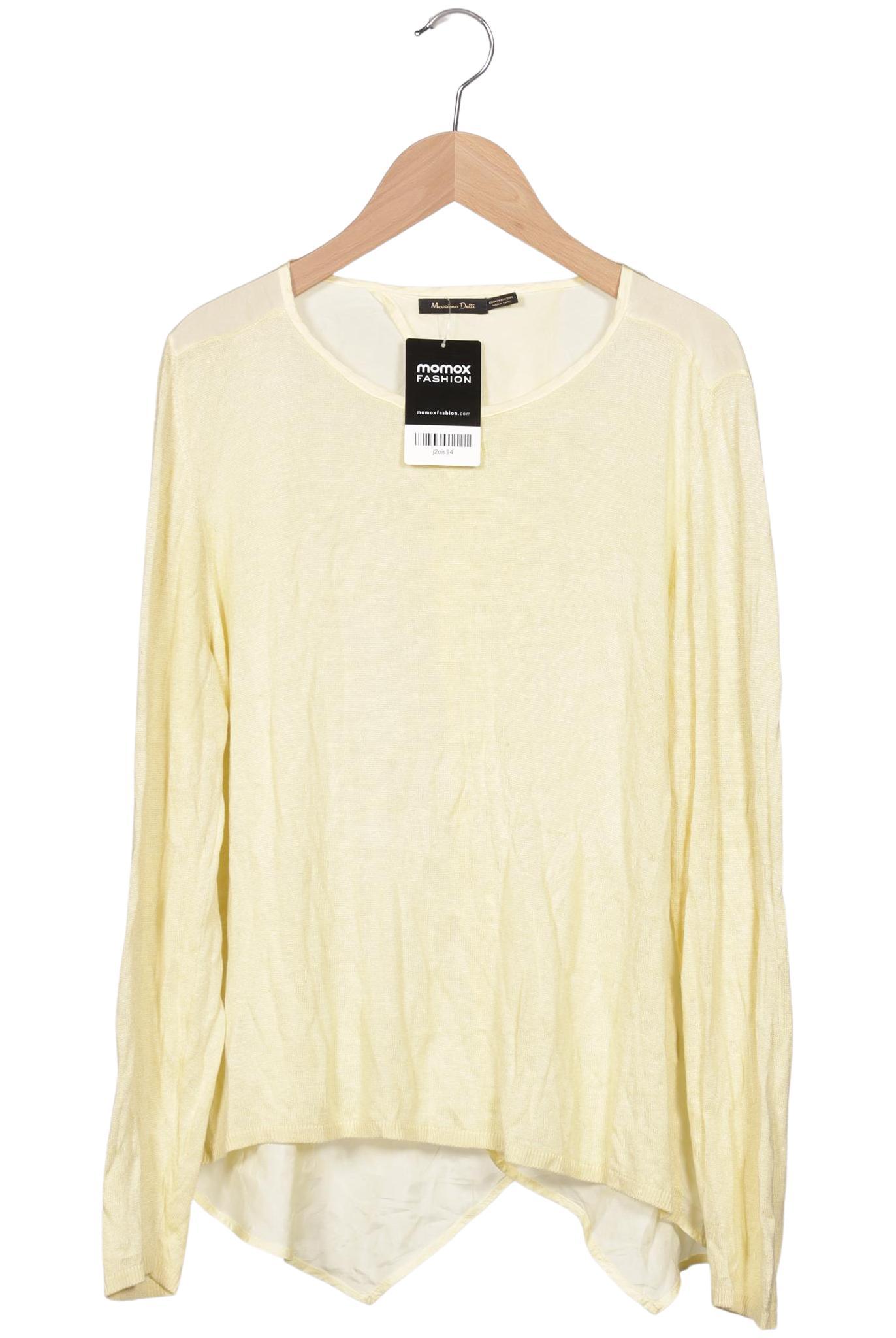

Massimo Dutti Damen Langarmshirt, cremeweiß, Gr. 42