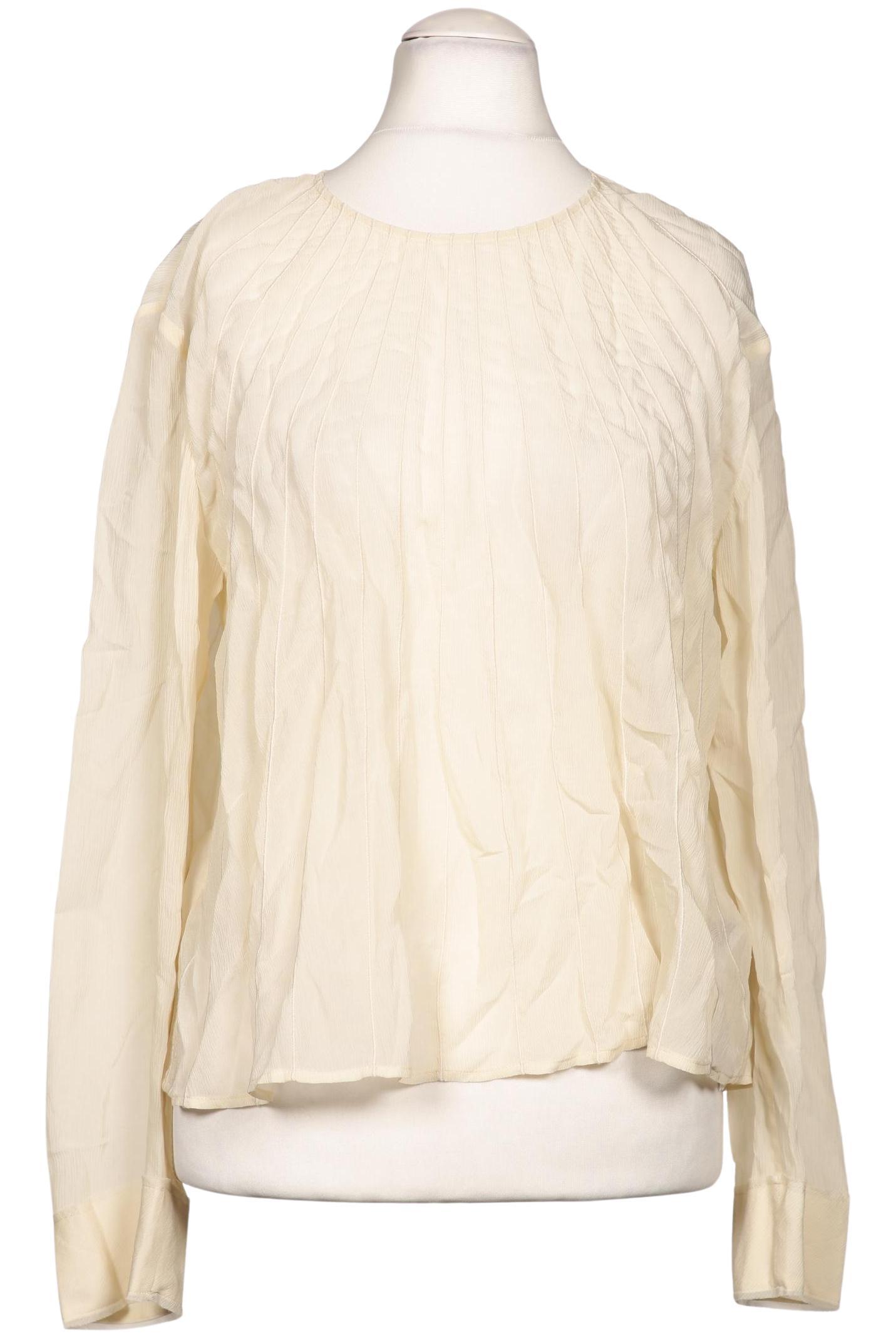 

Massimo Dutti Damen Bluse, cremeweiß, Gr. 36