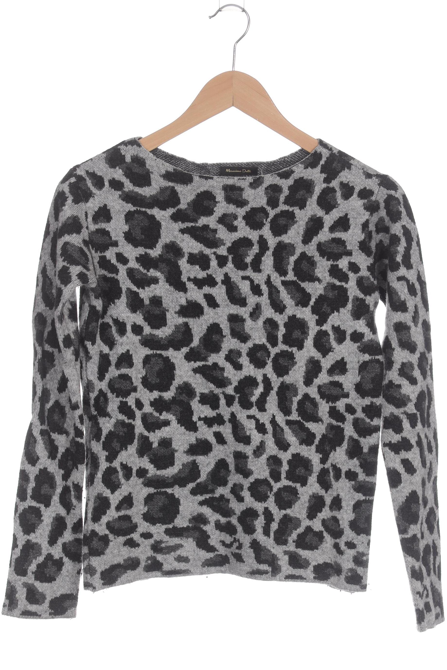 

Massimo Dutti Damen Pullover, grau, Gr.
