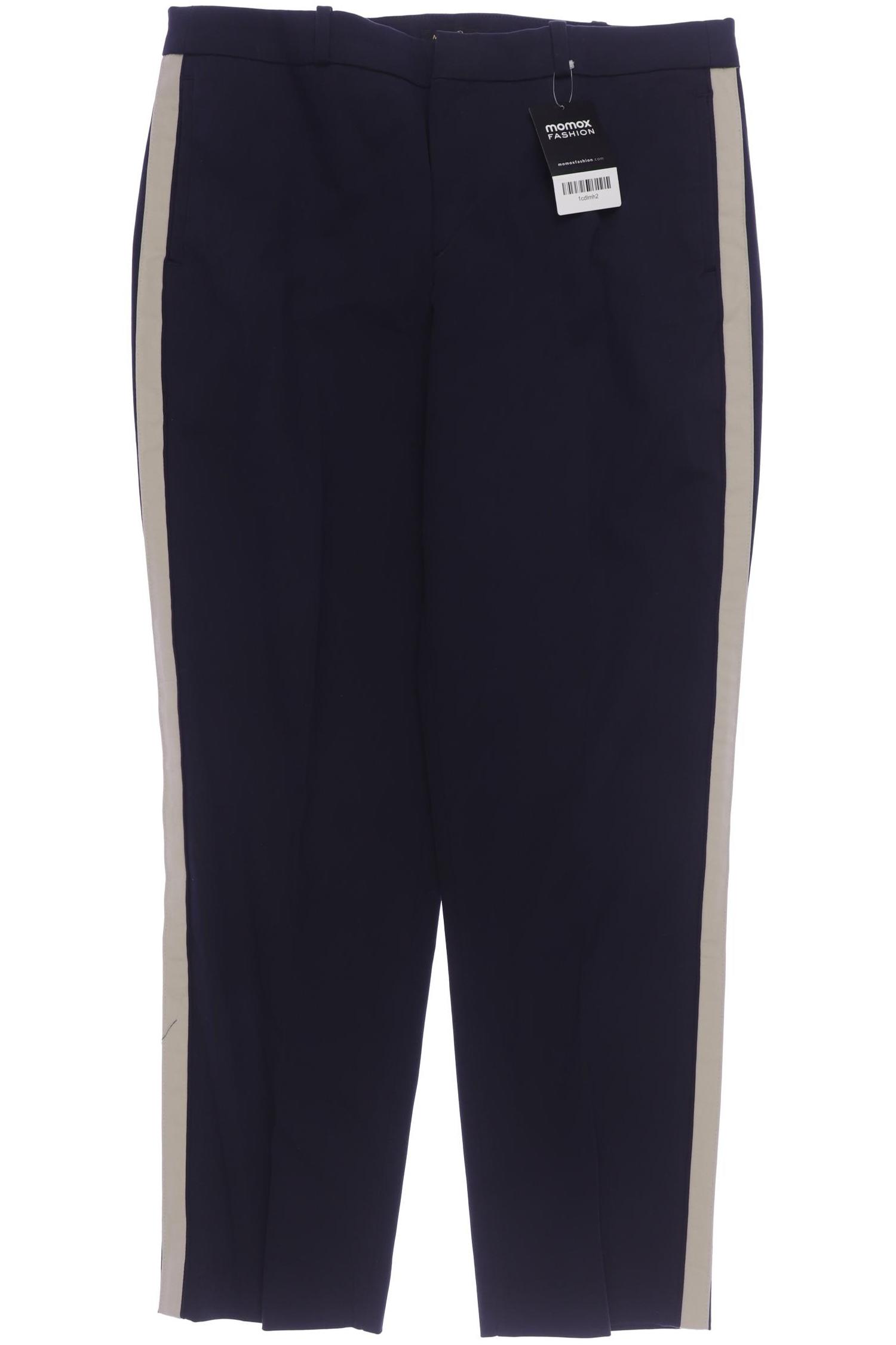 

Massimo Dutti Damen Stoffhose, marineblau, Gr. 44