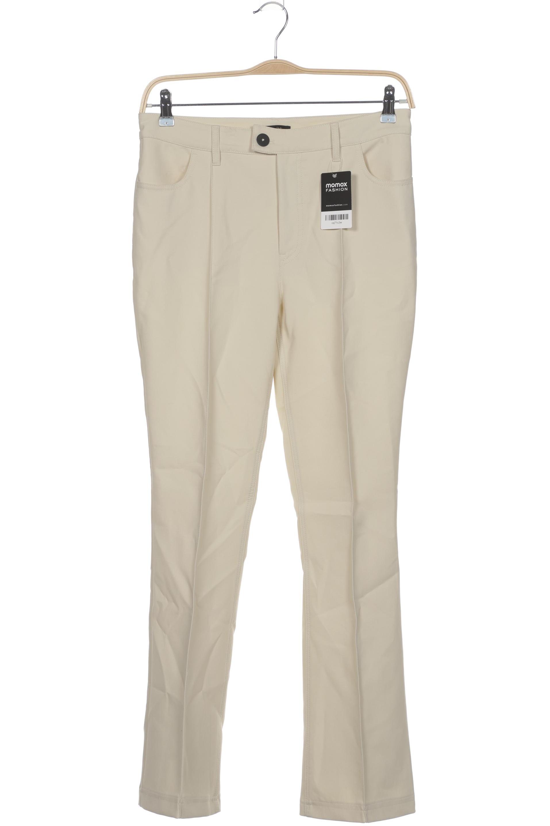 

Massimo Dutti Damen Stoffhose, cremeweiß, Gr. 40