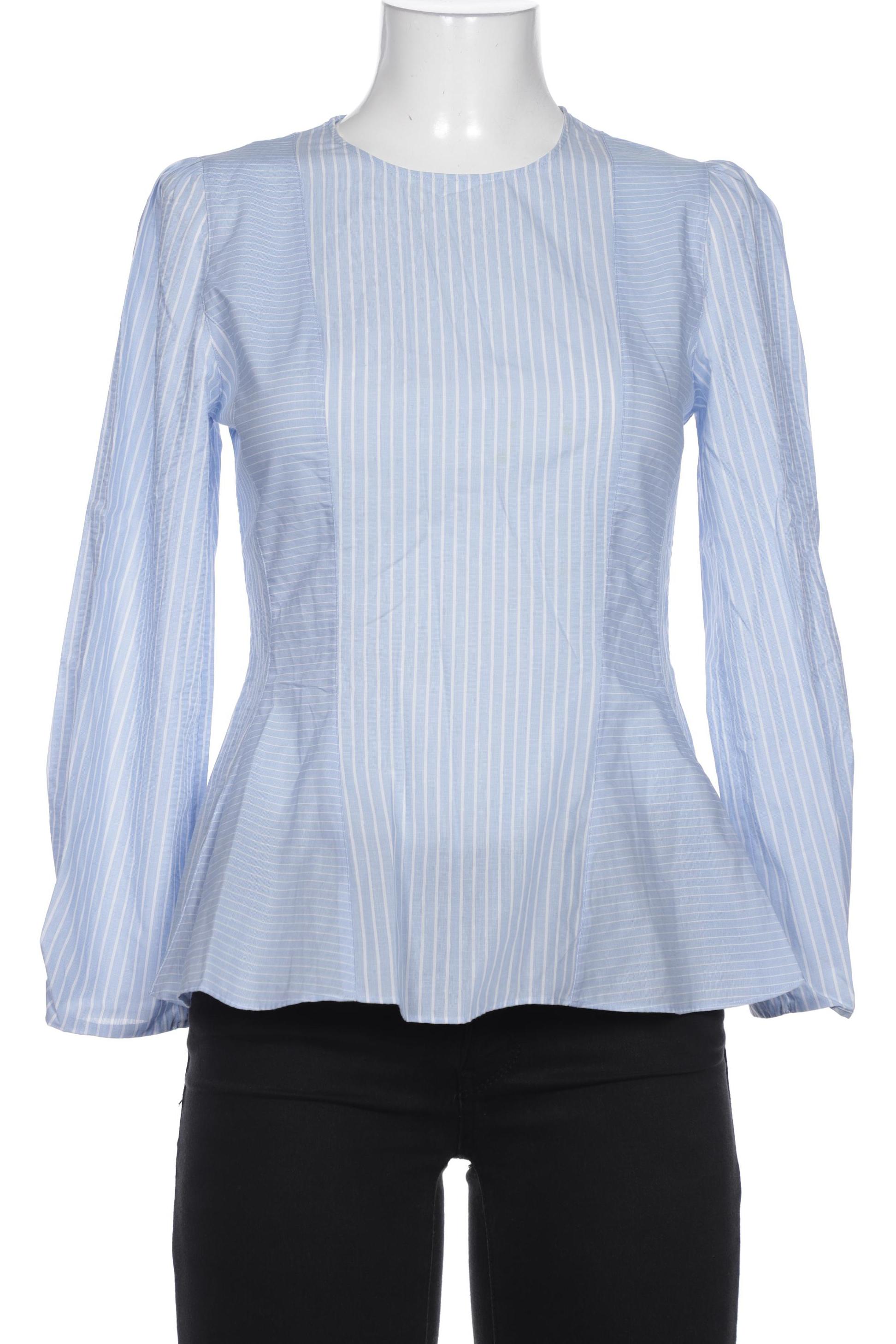 

Massimo Dutti Damen Bluse, hellblau, Gr. 38