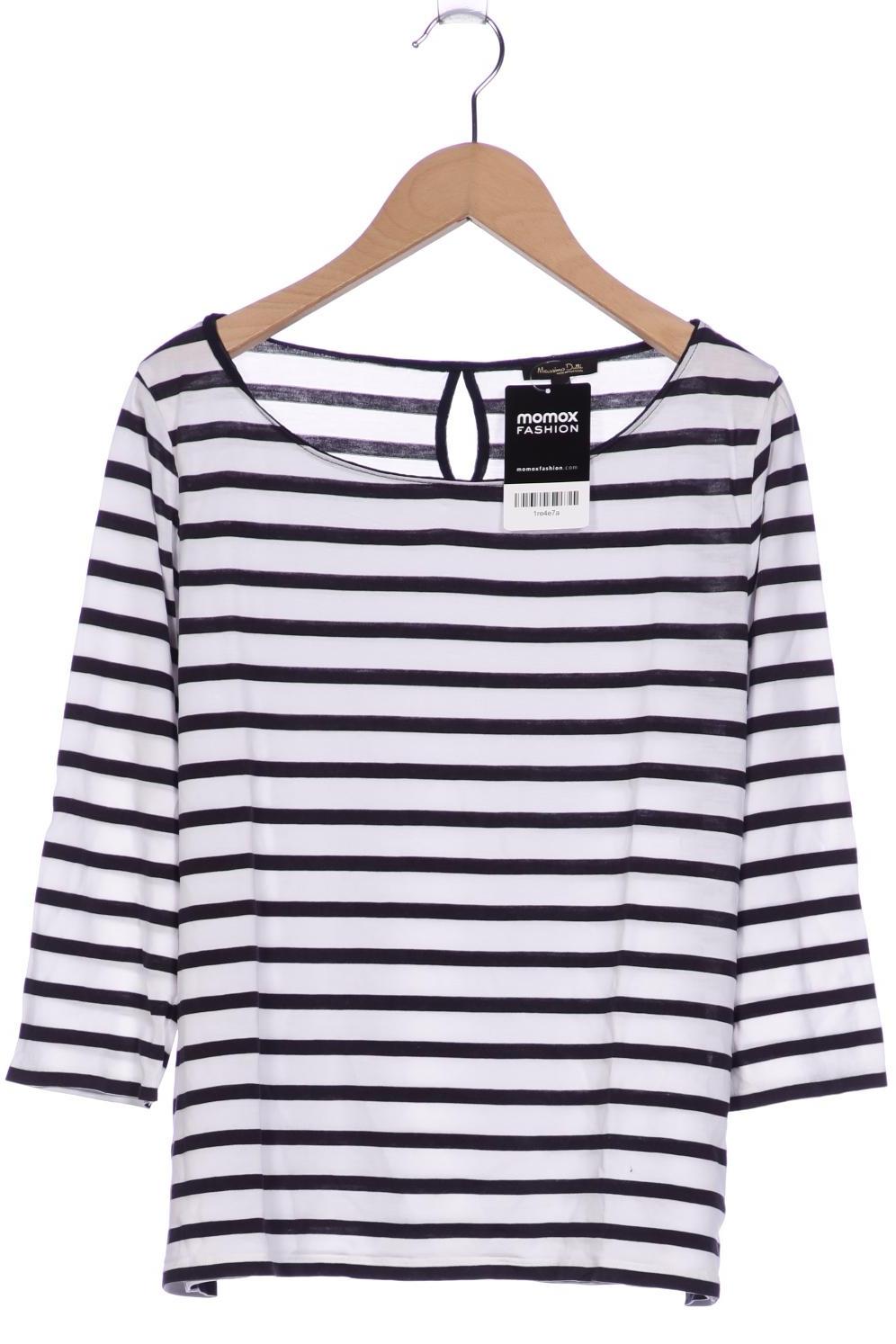 

Massimo Dutti Damen Langarmshirt, marineblau, Gr. 36