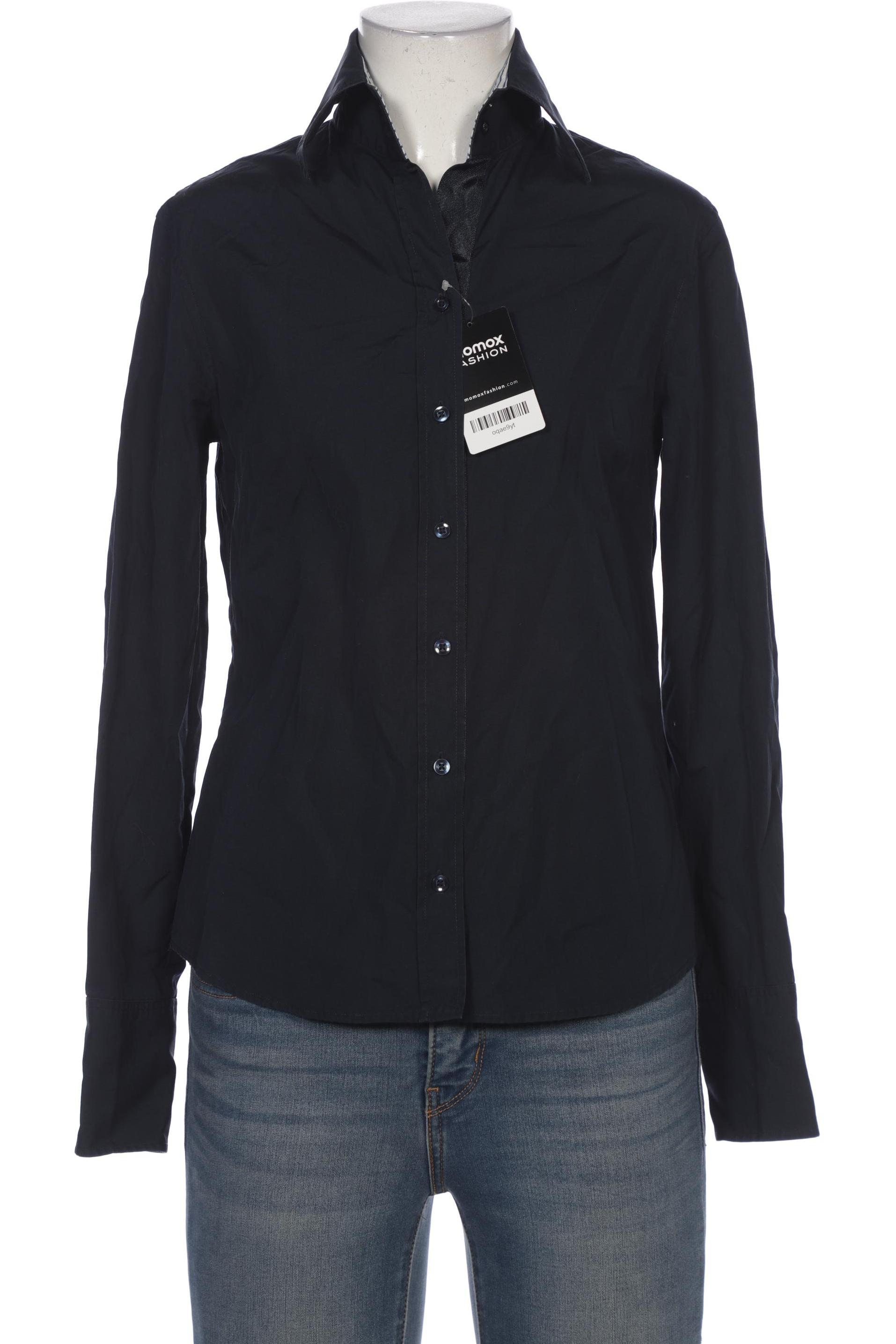 

Massimo Dutti Damen Bluse, marineblau, Gr. 38