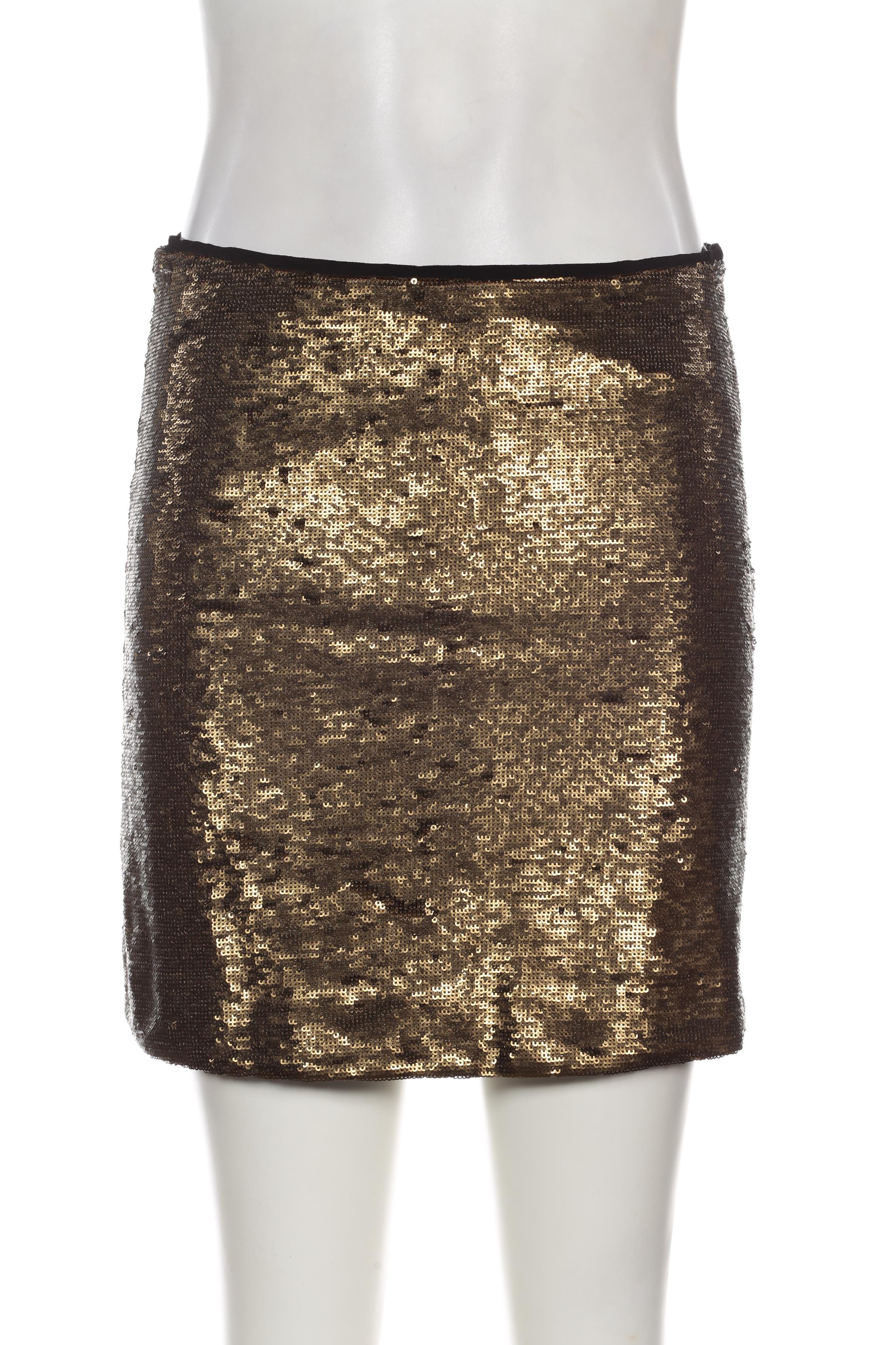 

Massimo Dutti Damen Rock, braun, Gr. 34