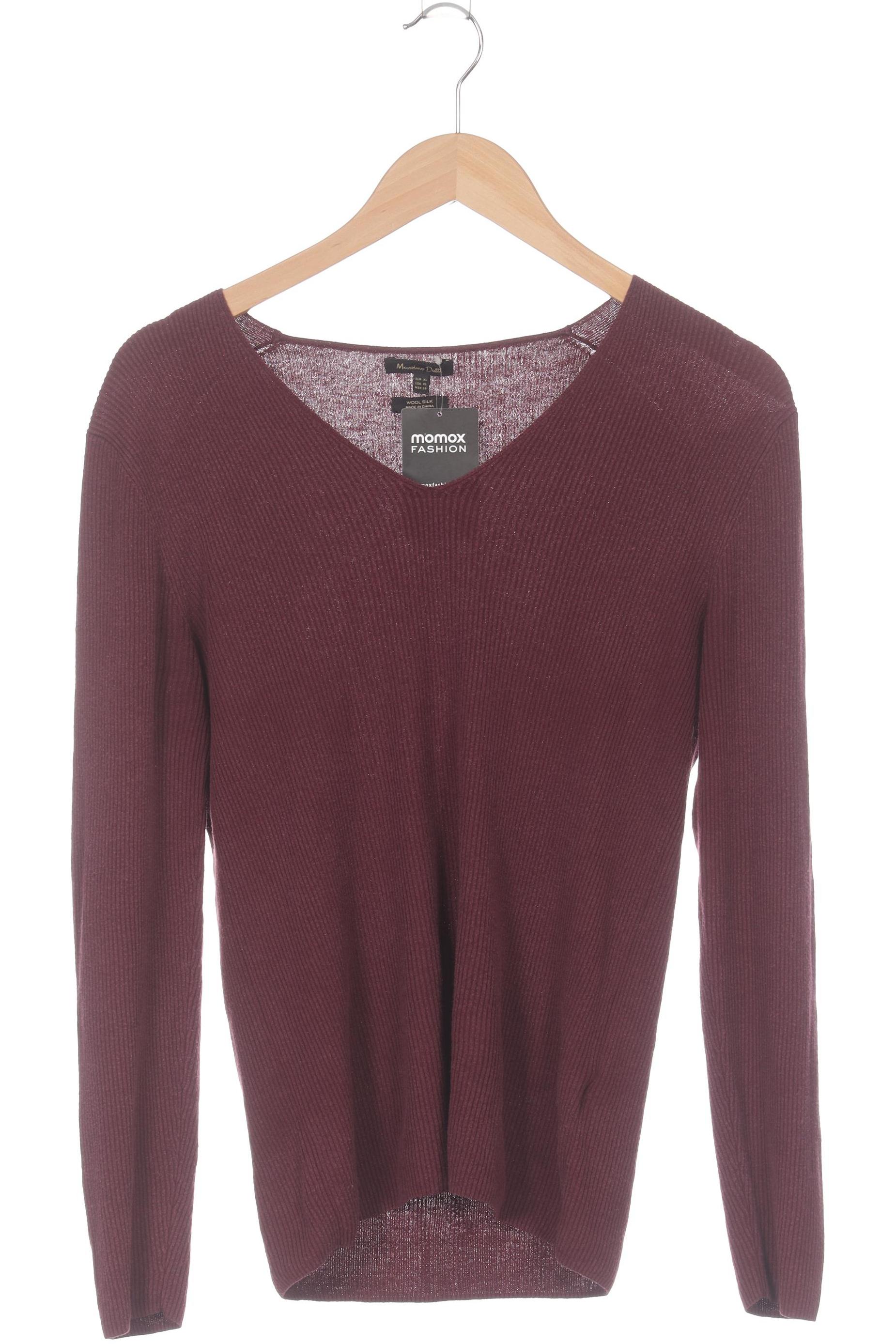 

Massimo Dutti Damen Pullover, rot, Gr.