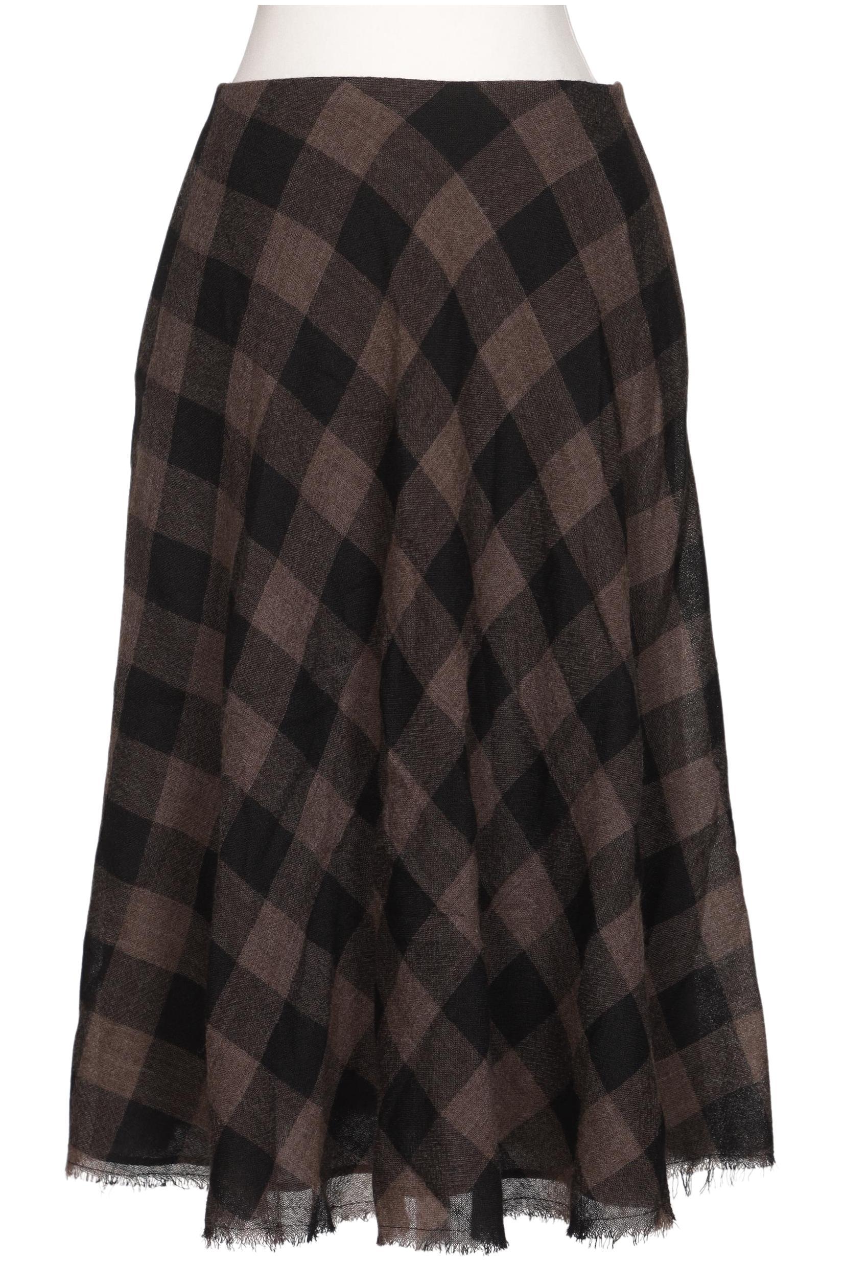 

Massimo Dutti Damen Rock, braun, Gr. 38