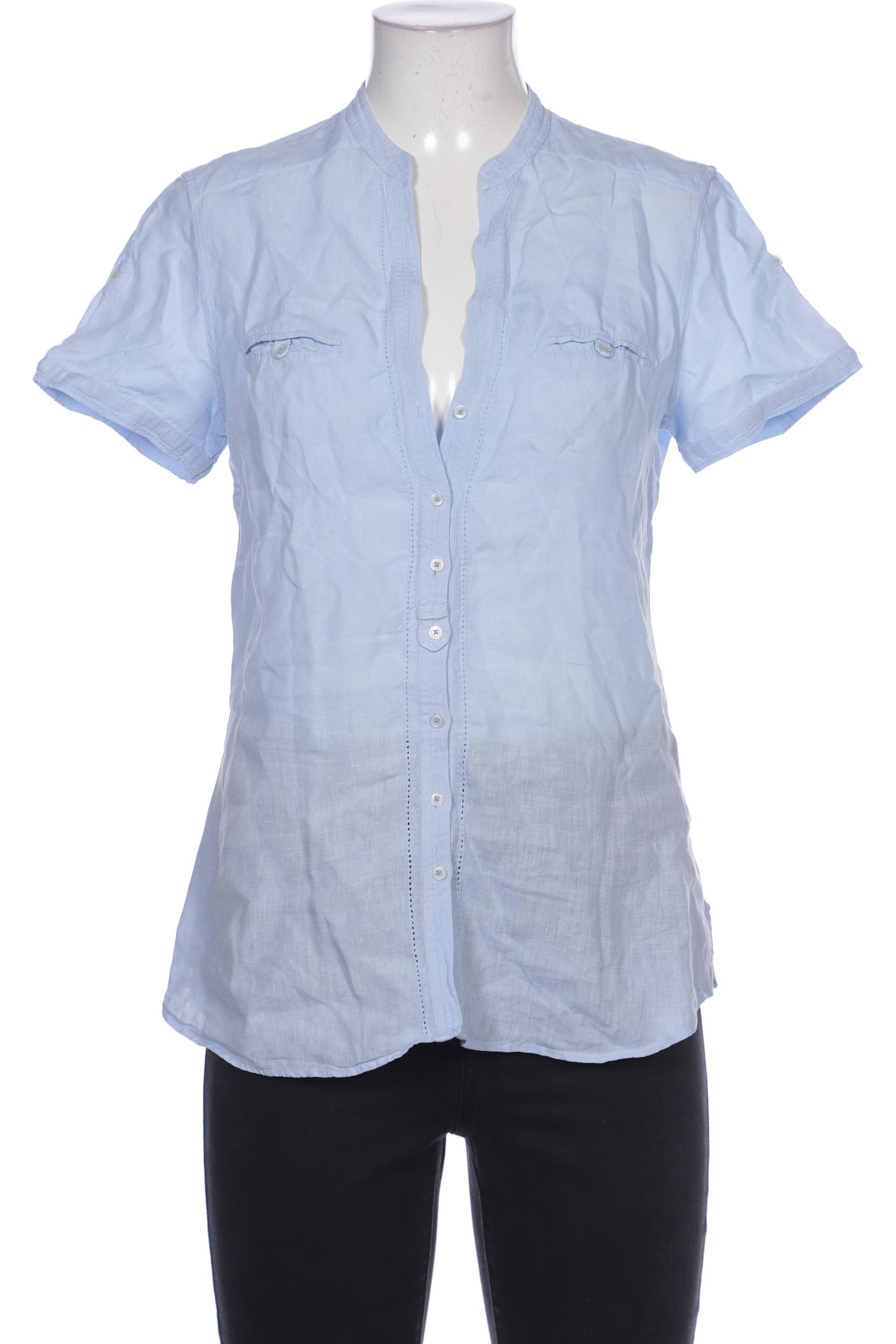 

Massimo Dutti Damen Bluse, hellblau, Gr. 40