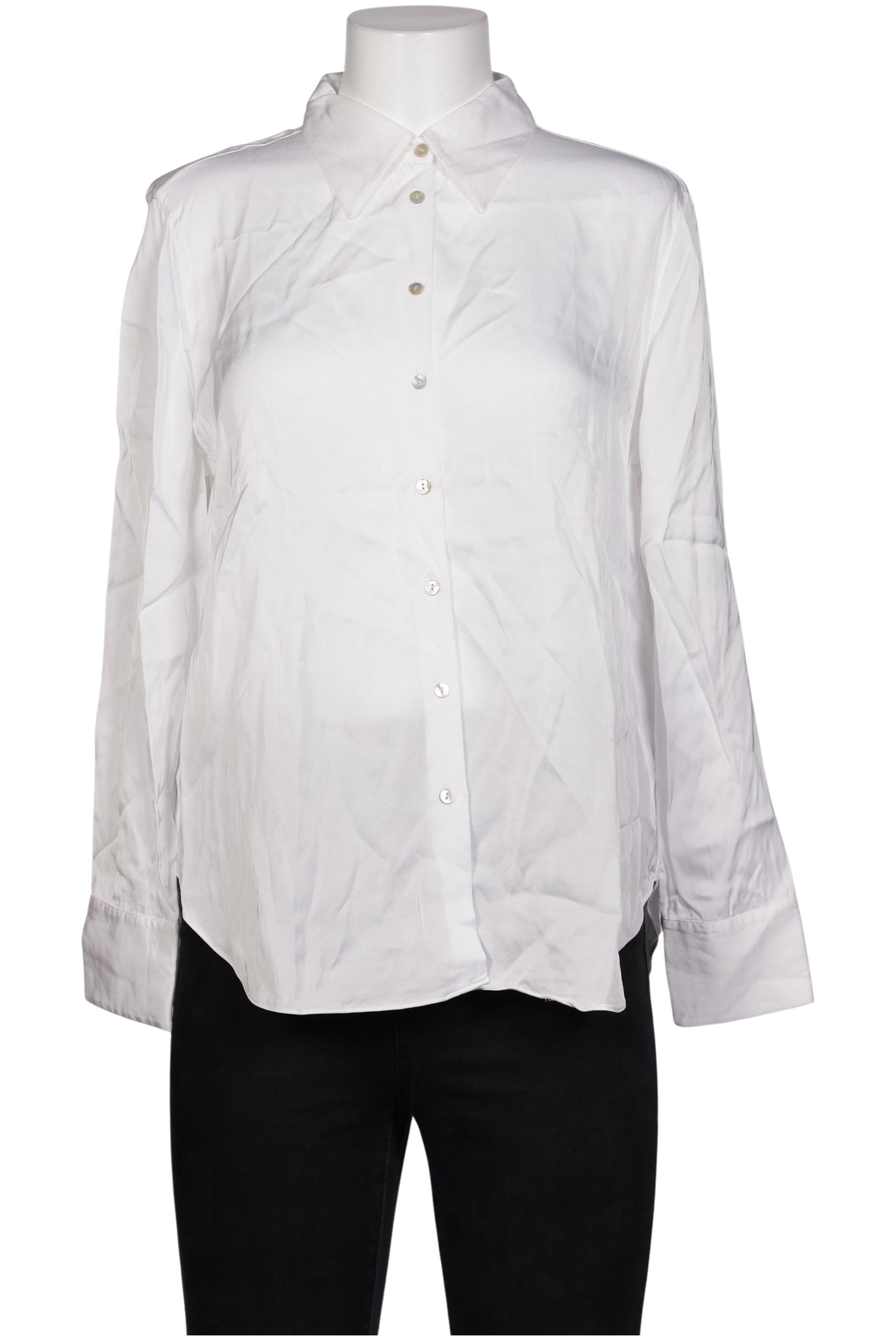 

Massimo Dutti Damen Bluse, weiß, Gr. 42