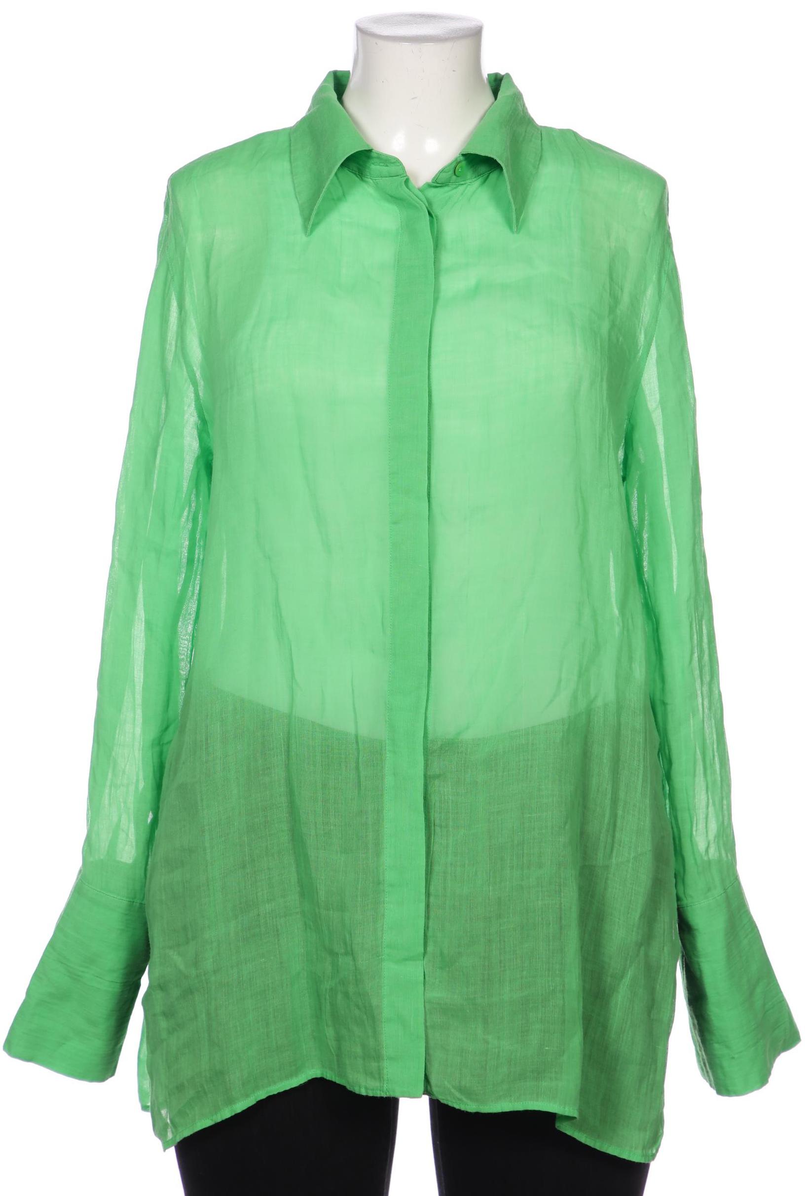 

Massimo Dutti Damen Bluse, grün, Gr. 42