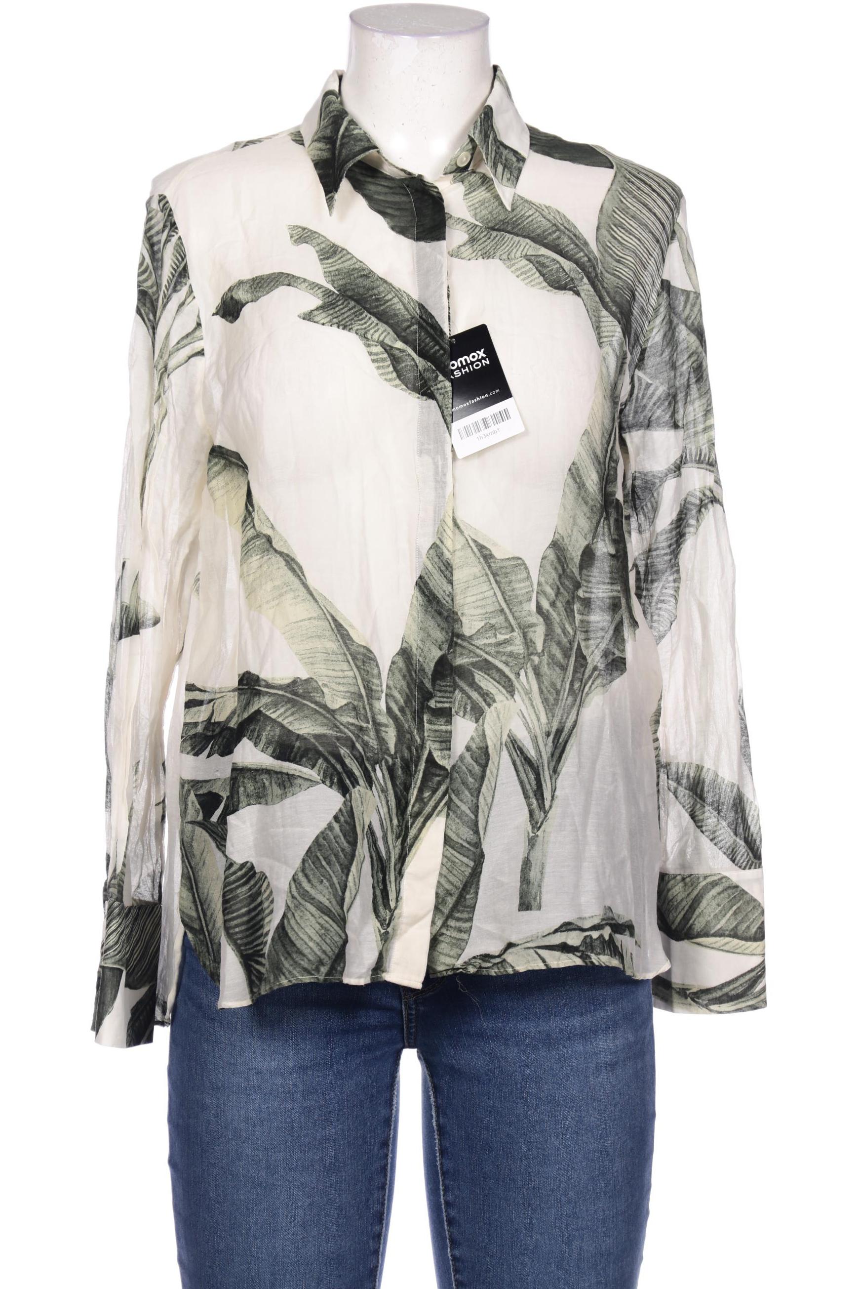 

Massimo Dutti Damen Bluse, grün, Gr. 42