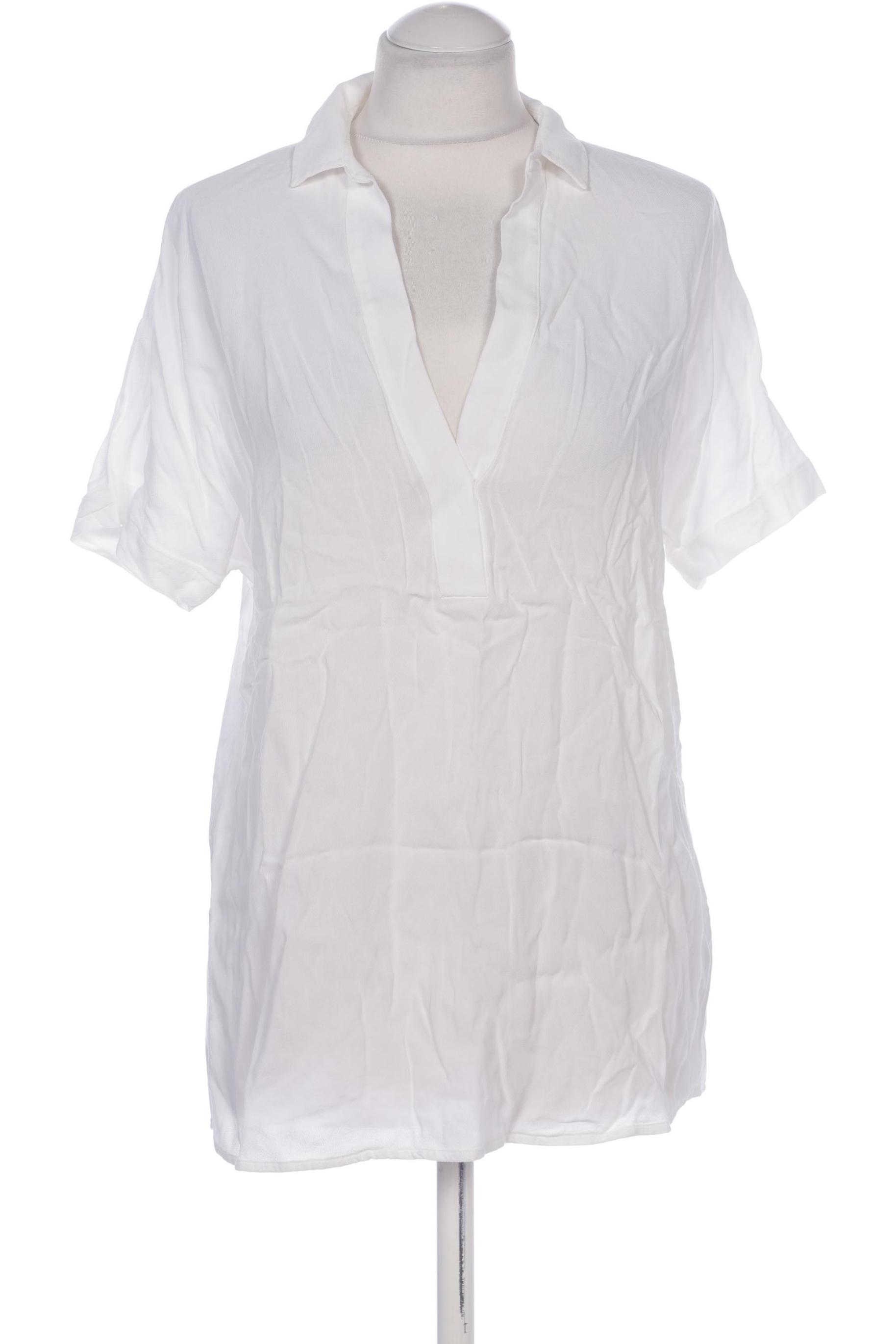 

Massimo Dutti Damen Bluse, weiß, Gr. 36