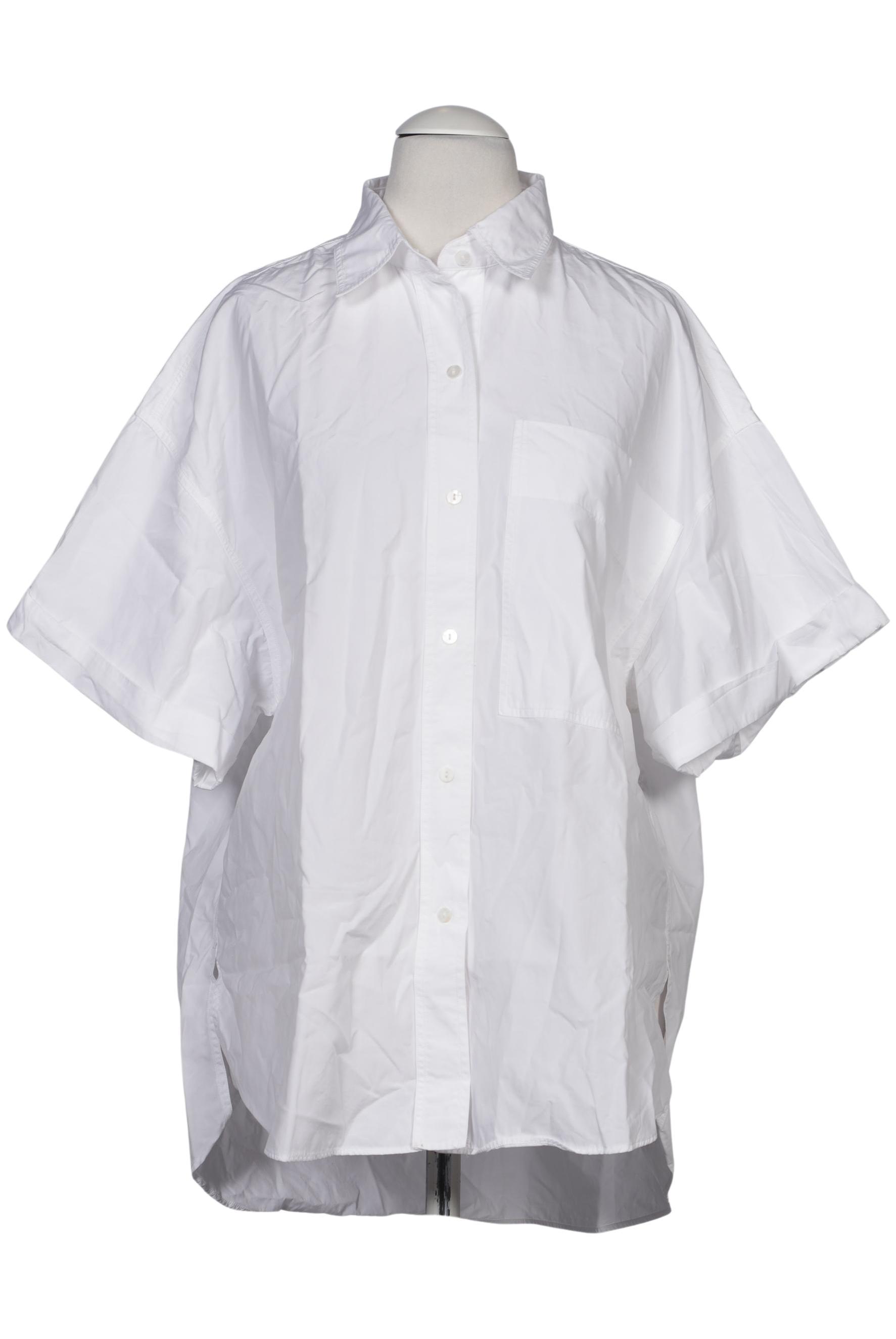 

Massimo Dutti Damen Bluse, weiß, Gr. 38