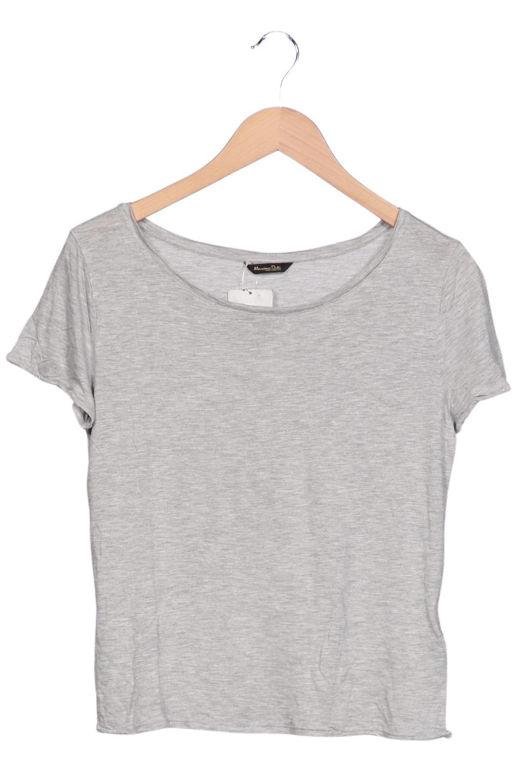 

Massimo Dutti Damen T-Shirt, grau, Gr. 36