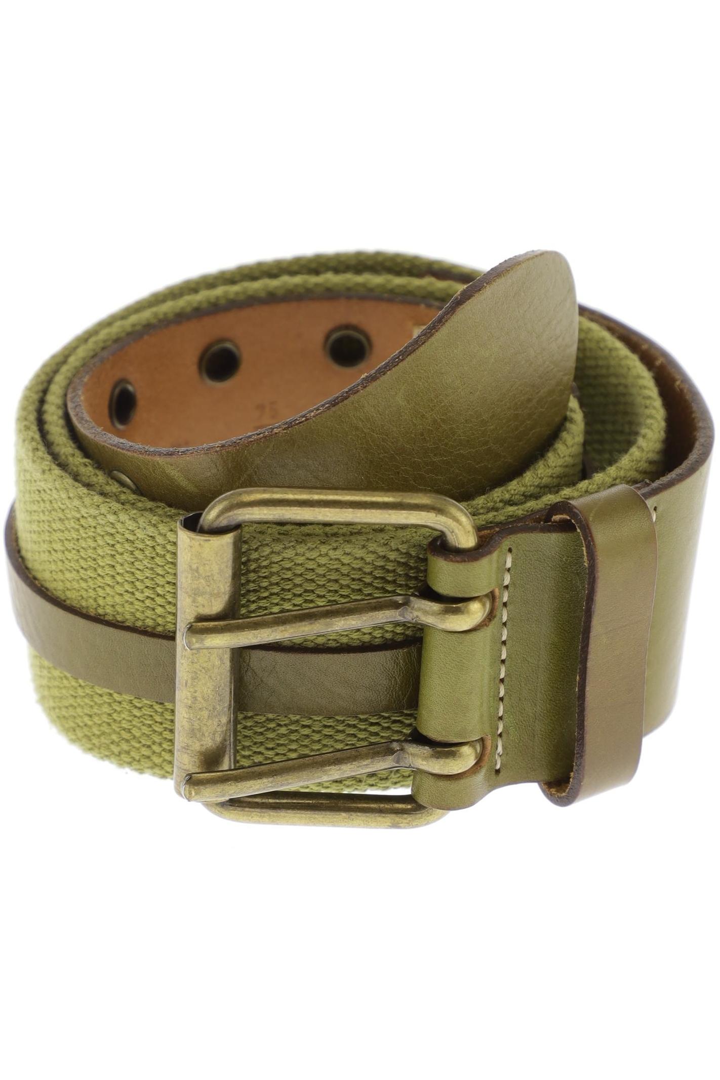 

Massimo Dutti Damen Gürtel, grün, Gr. 75