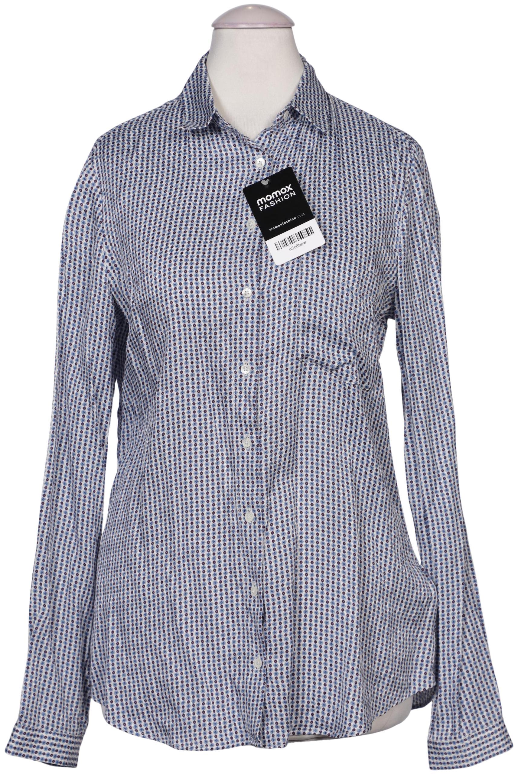 

Massimo Dutti Damen Bluse, blau, Gr. 36