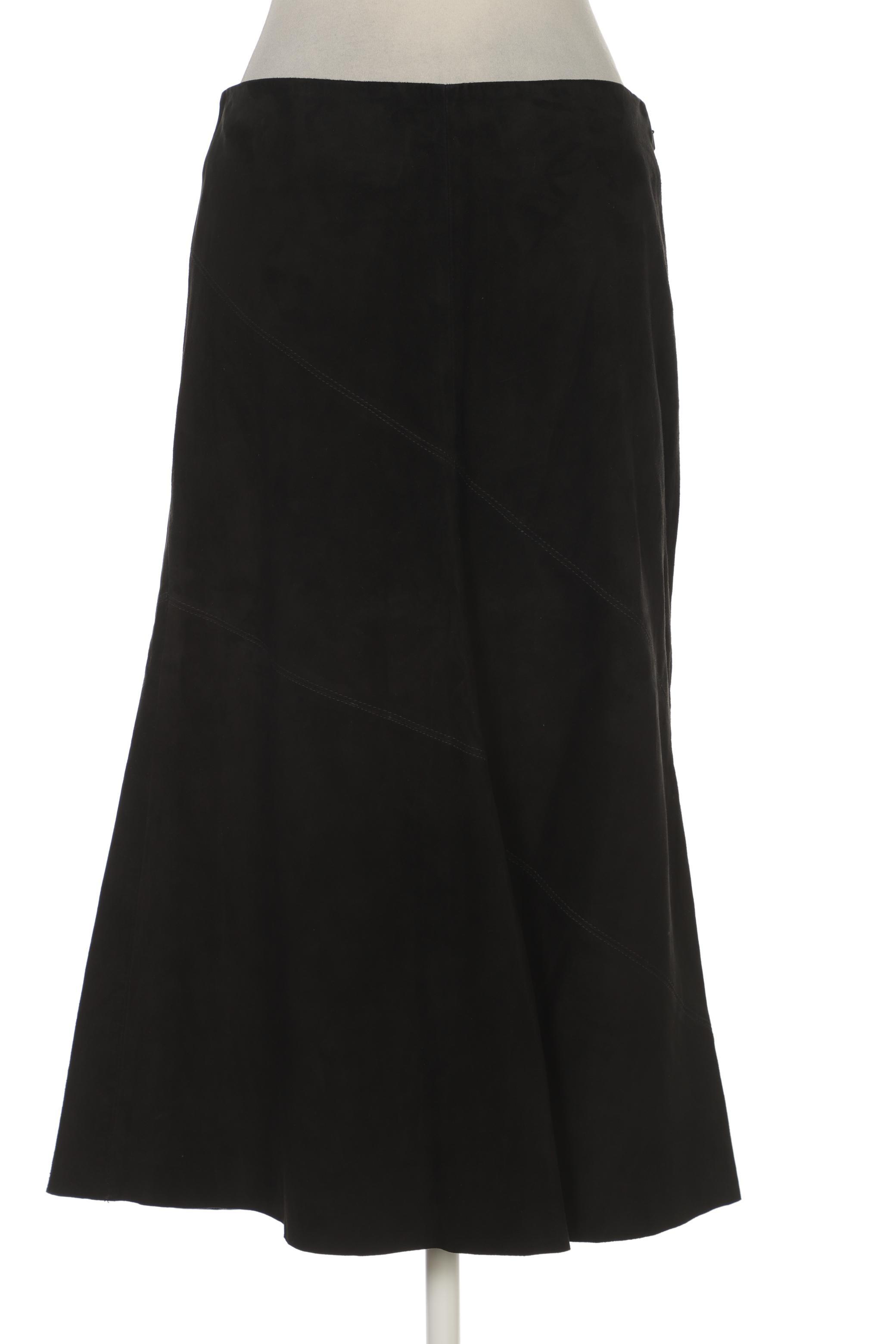 

Massimo Dutti Damen Rock, schwarz, Gr. 38