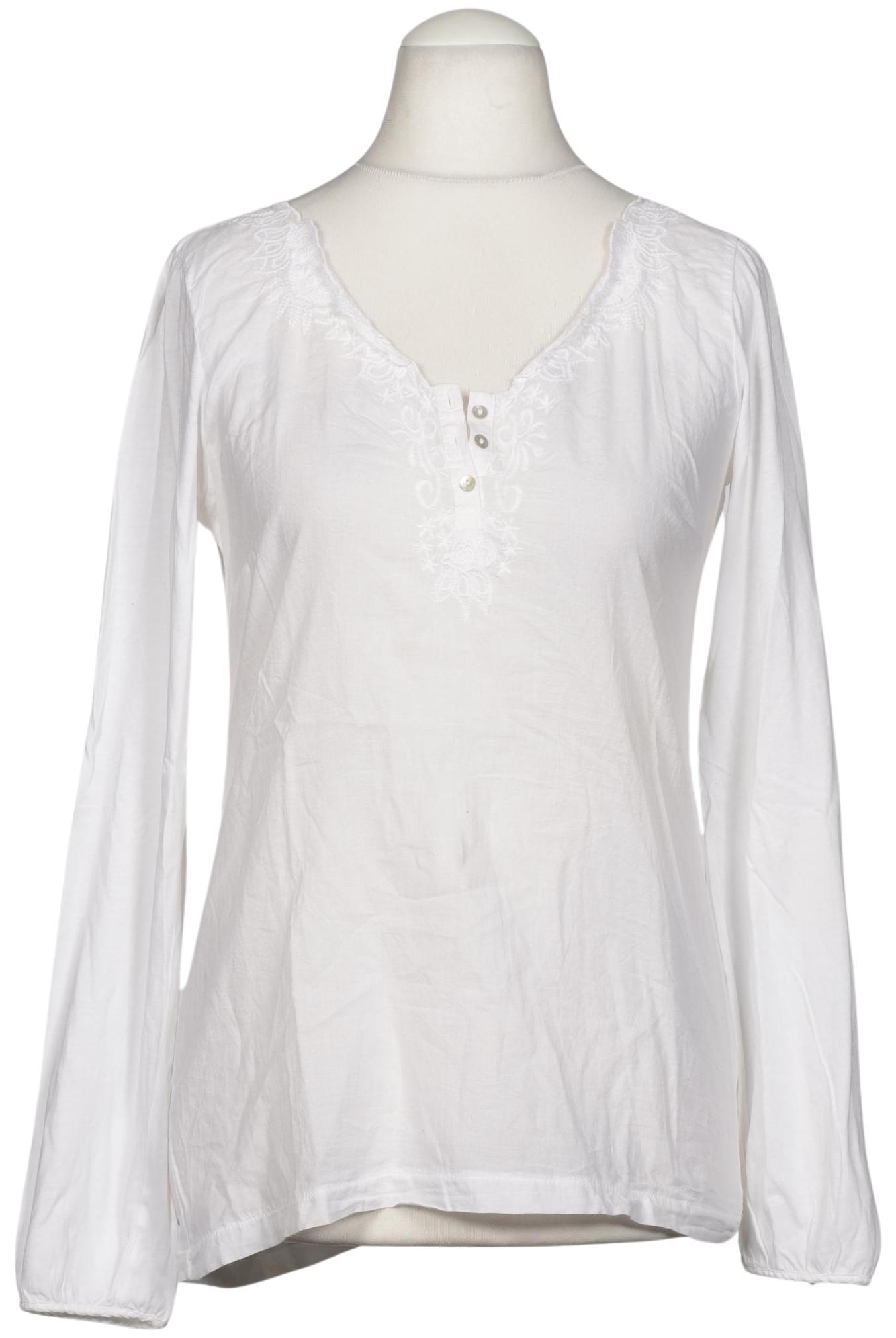 

Massimo Dutti Damen Bluse, weiß, Gr. 38