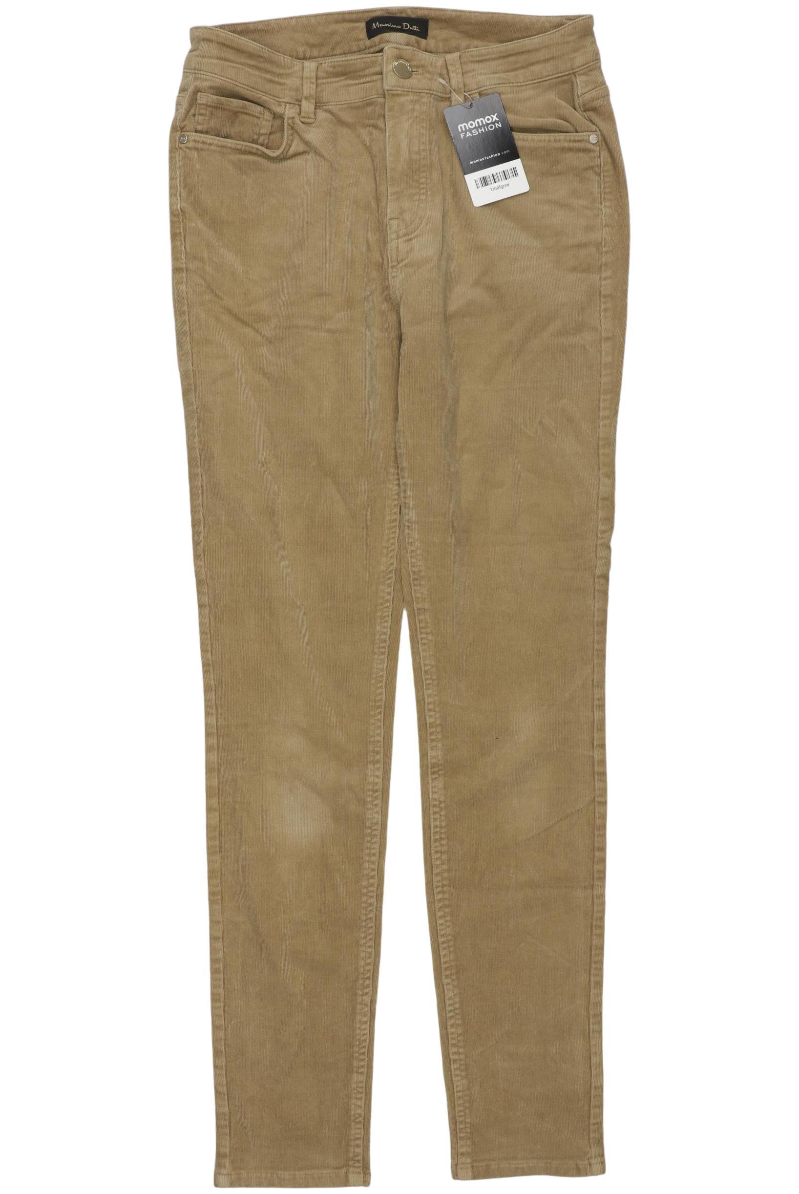 

Massimo Dutti Damen Stoffhose, braun, Gr. 36