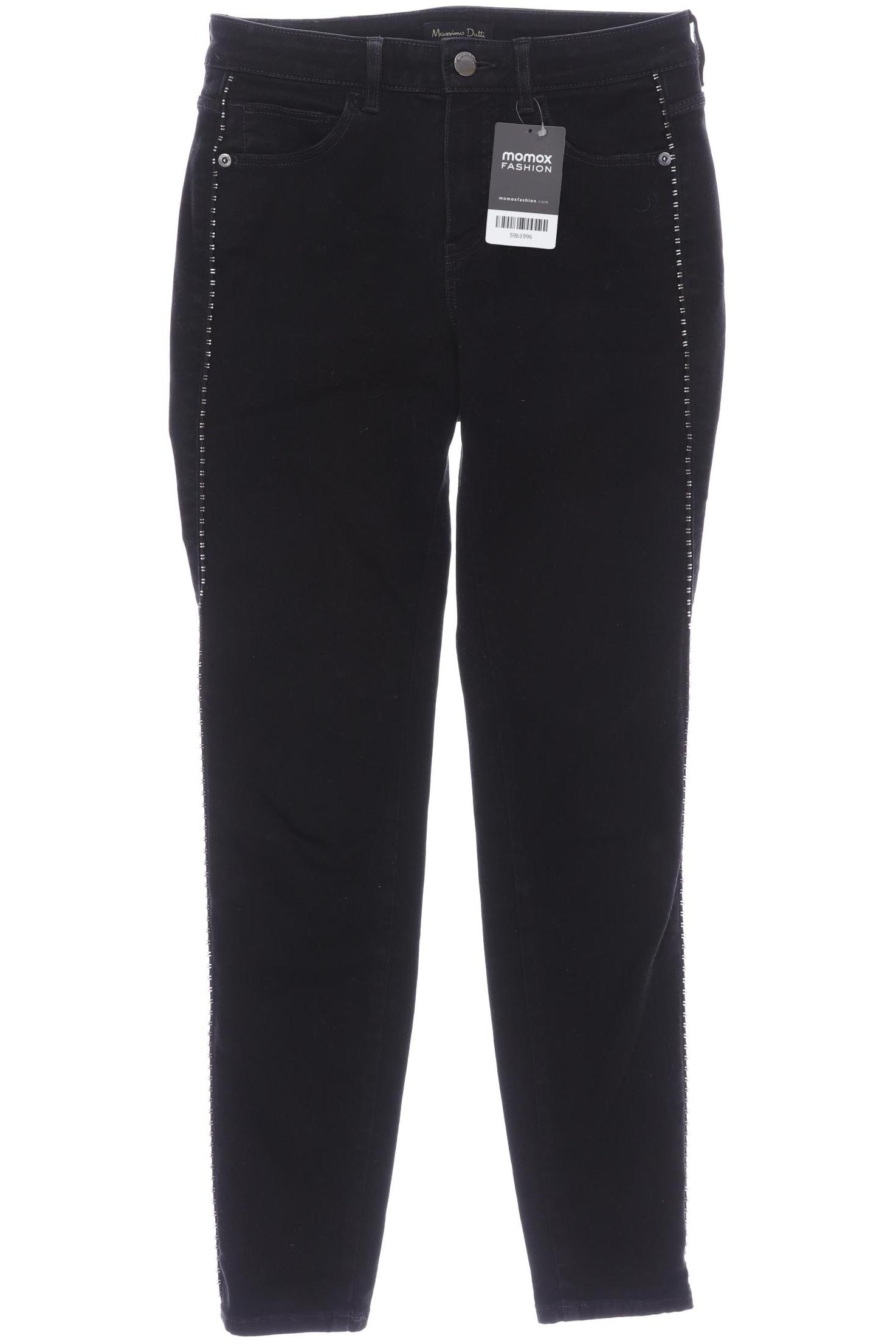 

Massimo Dutti Damen Jeans, schwarz