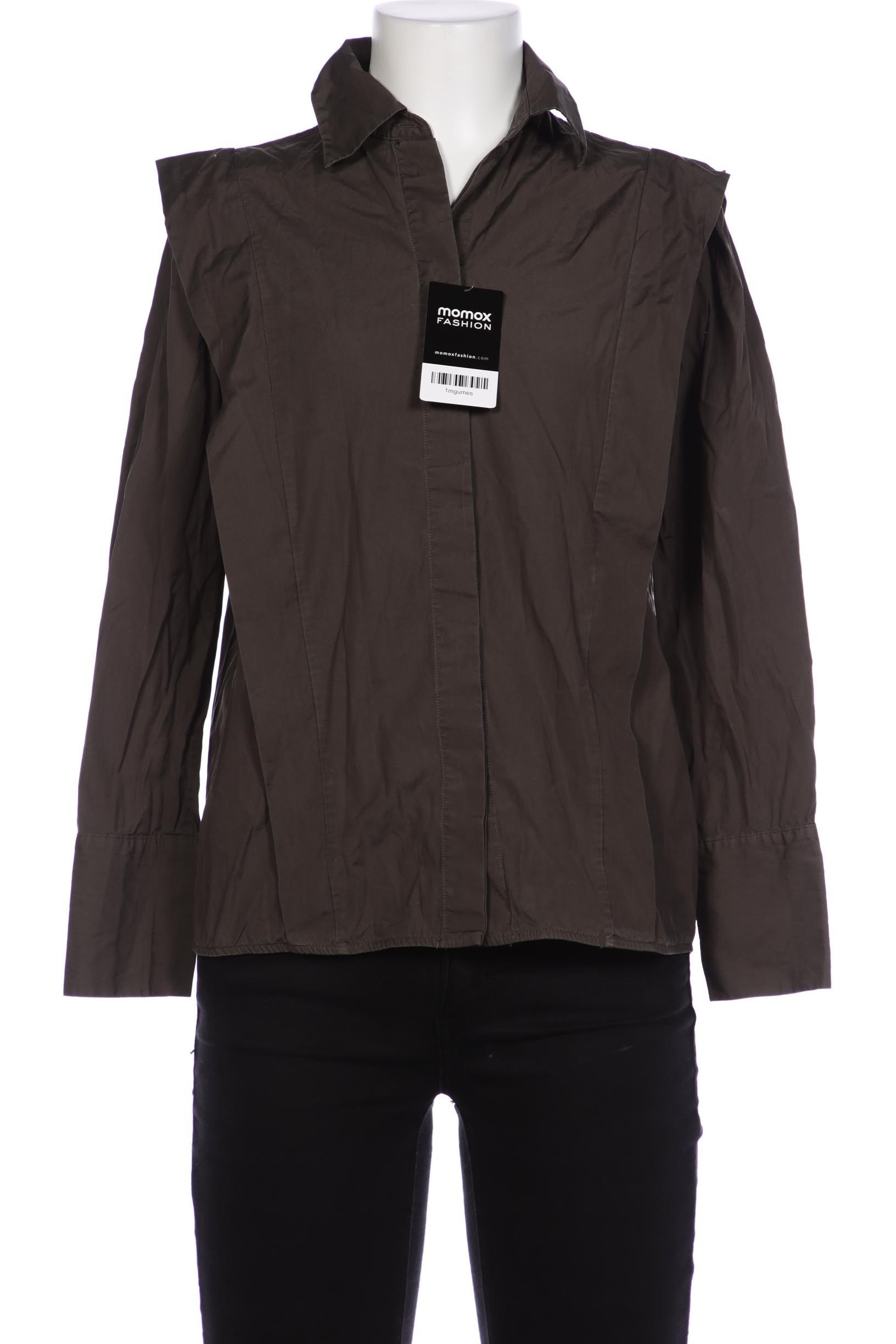 

Massimo Dutti Damen Bluse, grün, Gr. 34