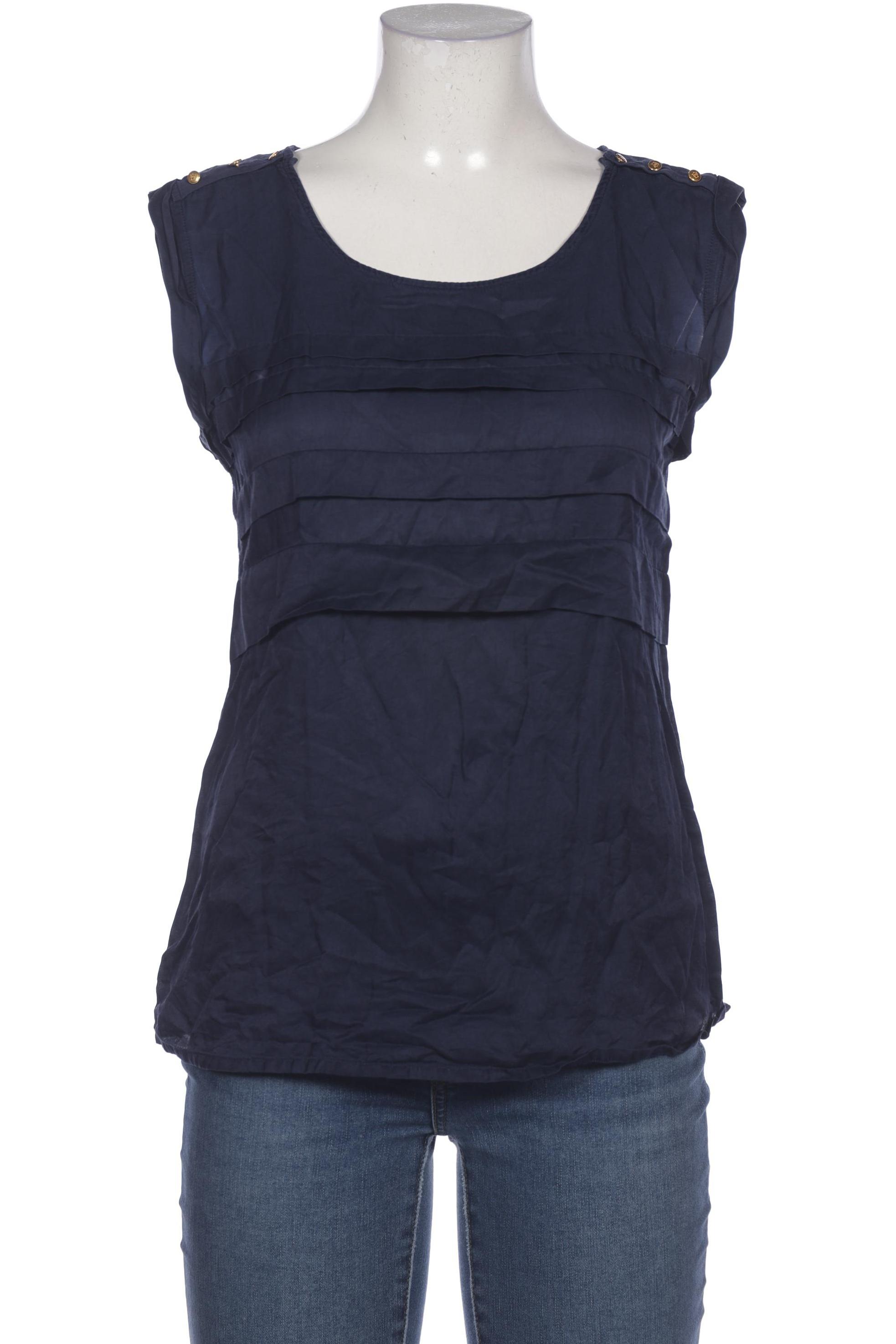 

Massimo Dutti Damen Bluse, marineblau
