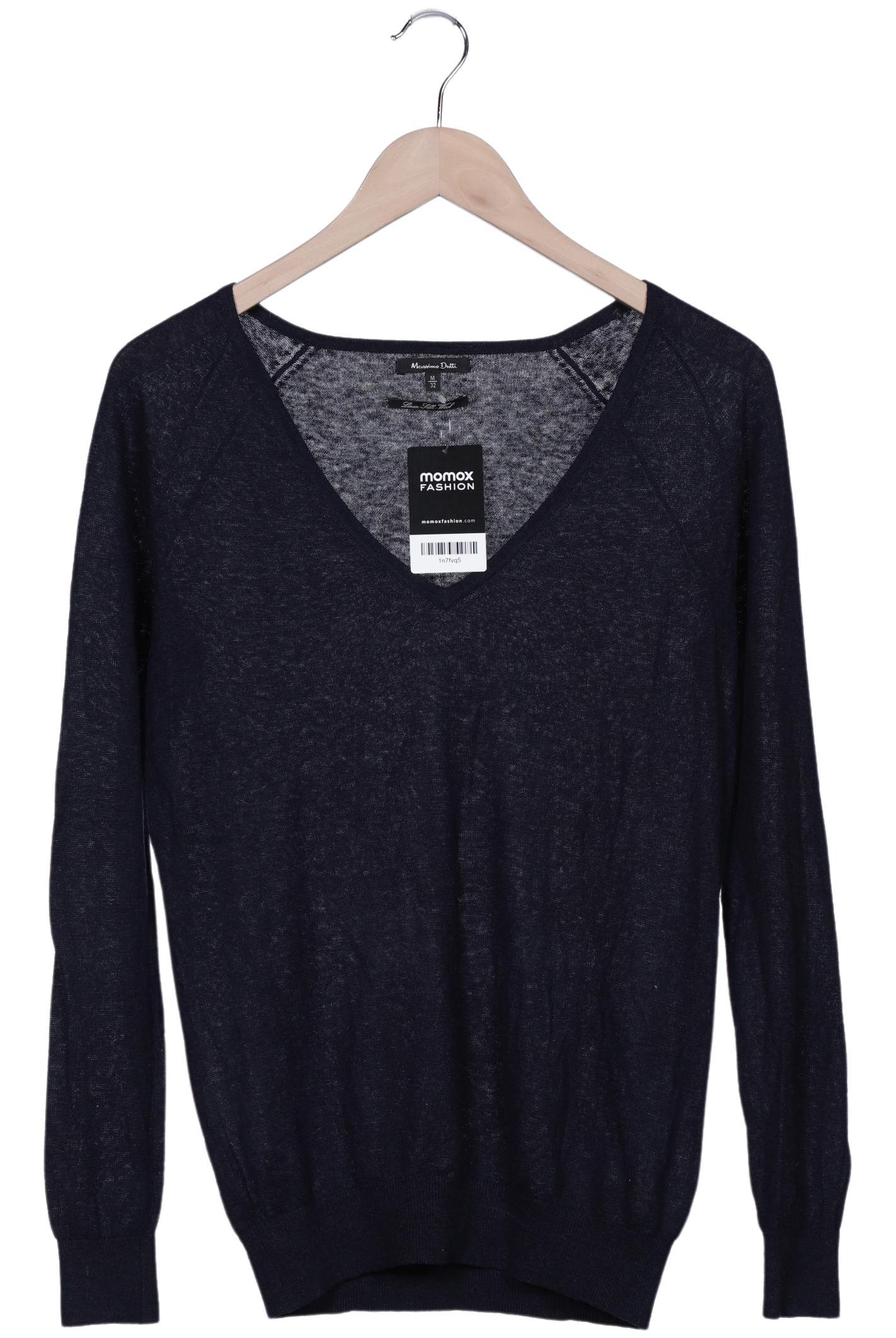 

Massimo Dutti Damen Pullover, marineblau, Gr. 38